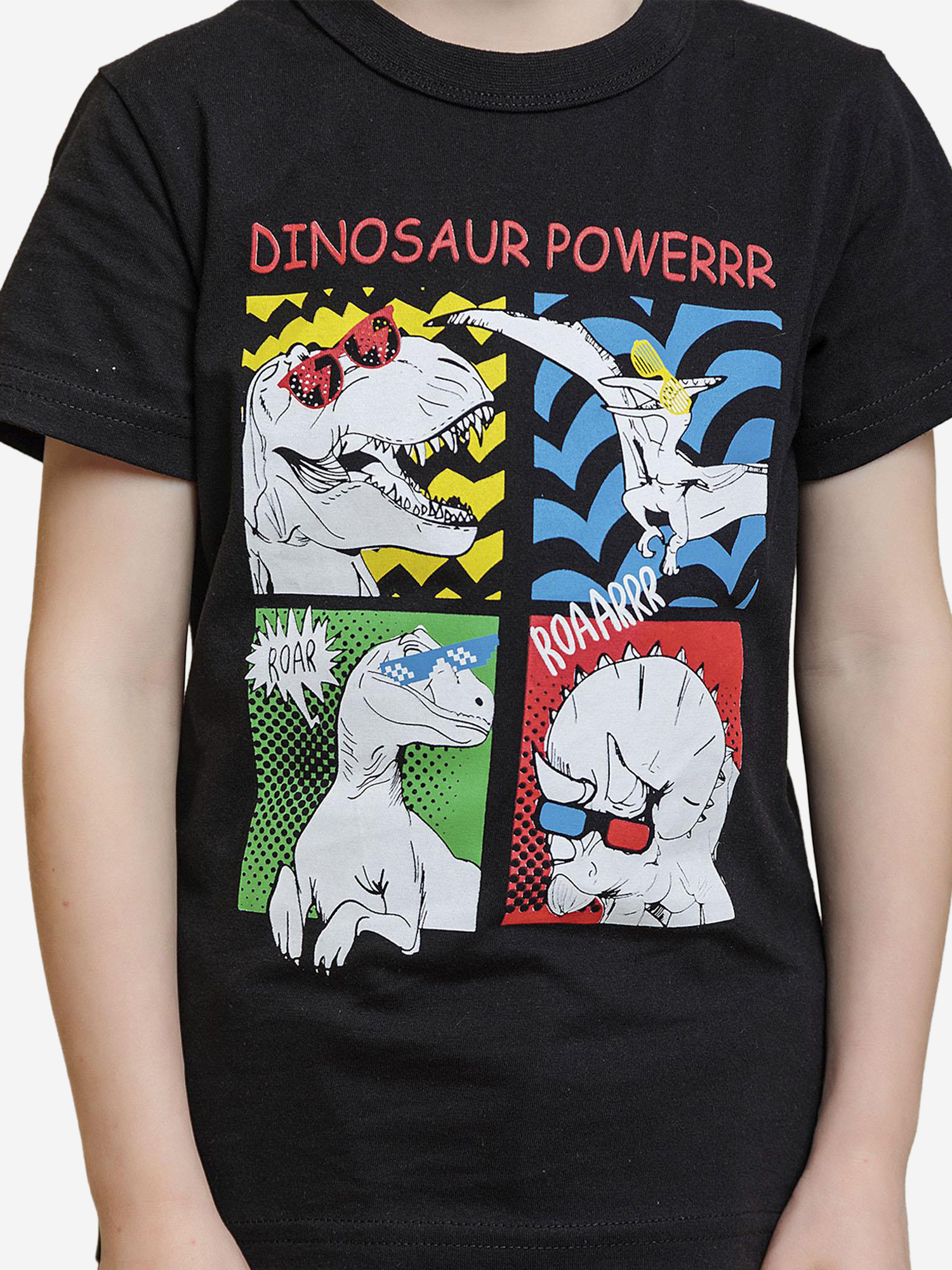 Изображение товара Футболка с коротким рукавом для мальчика из натурального хлопка Батика