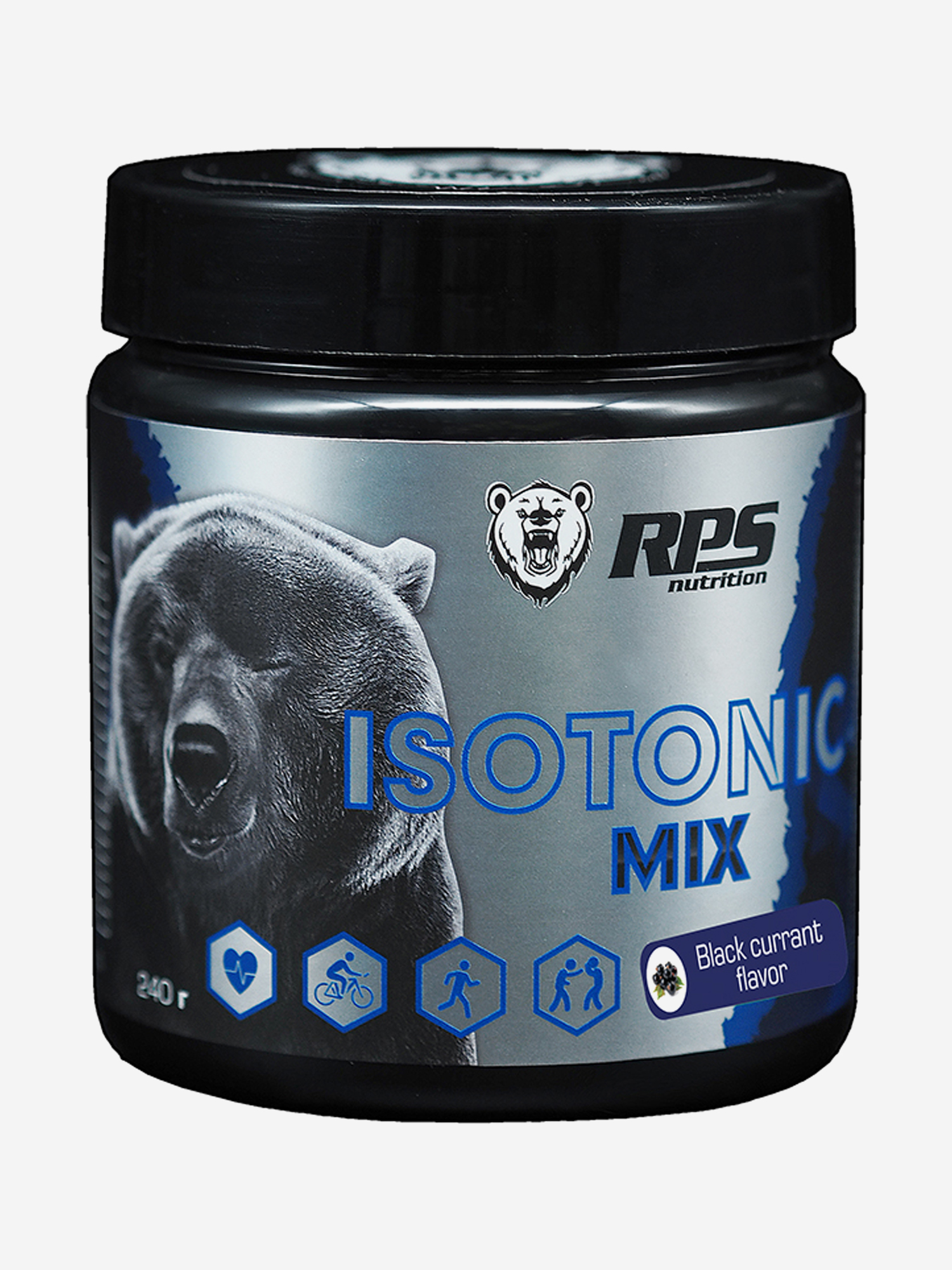 Энергия и восстановление Изотоник RPS Nutrition 240 гр Черная смородина, Мультицвет