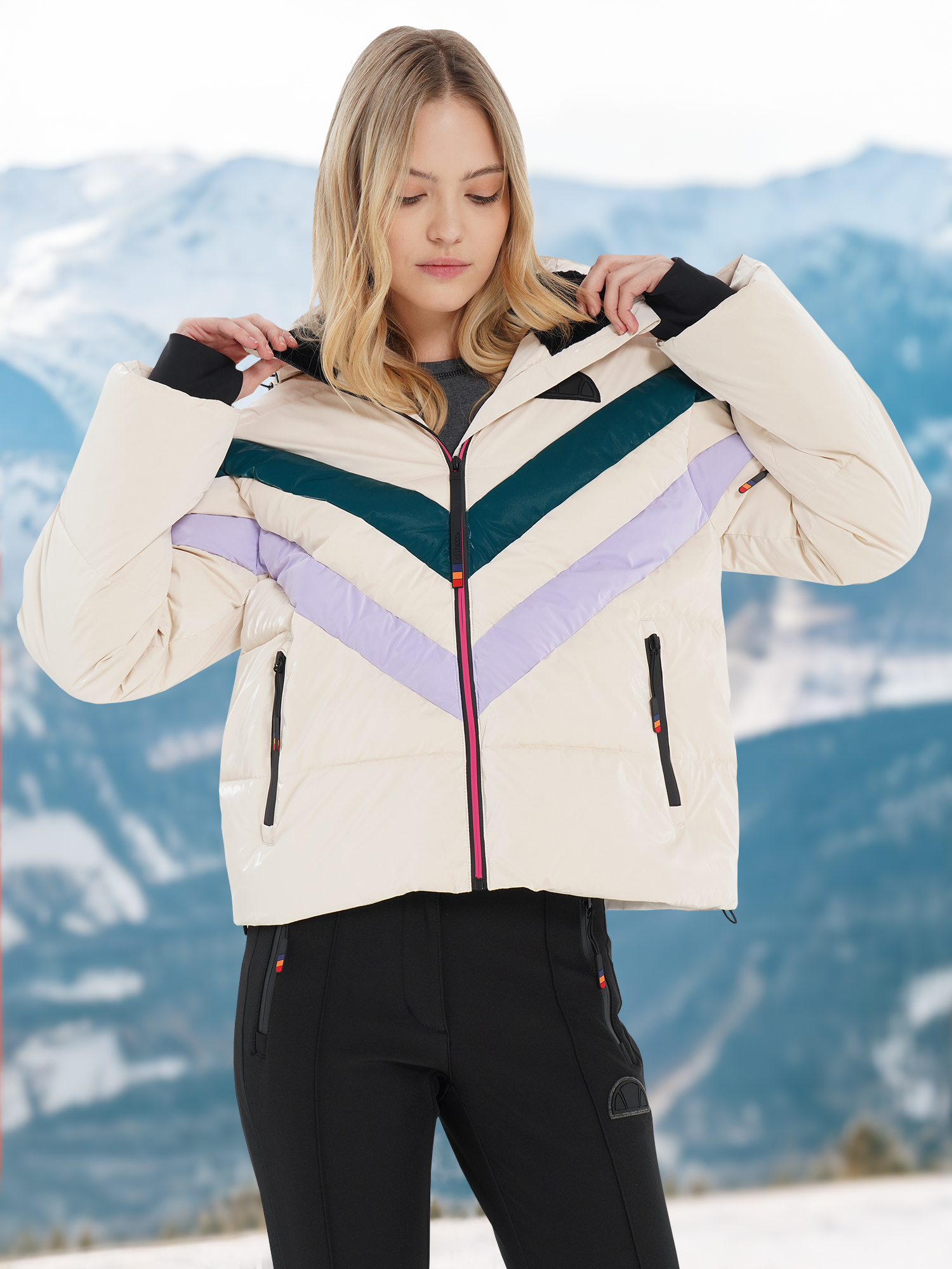 Куртка утепленная женская Ellesse Milica, бежевый, арт. ela253f501e0v-92