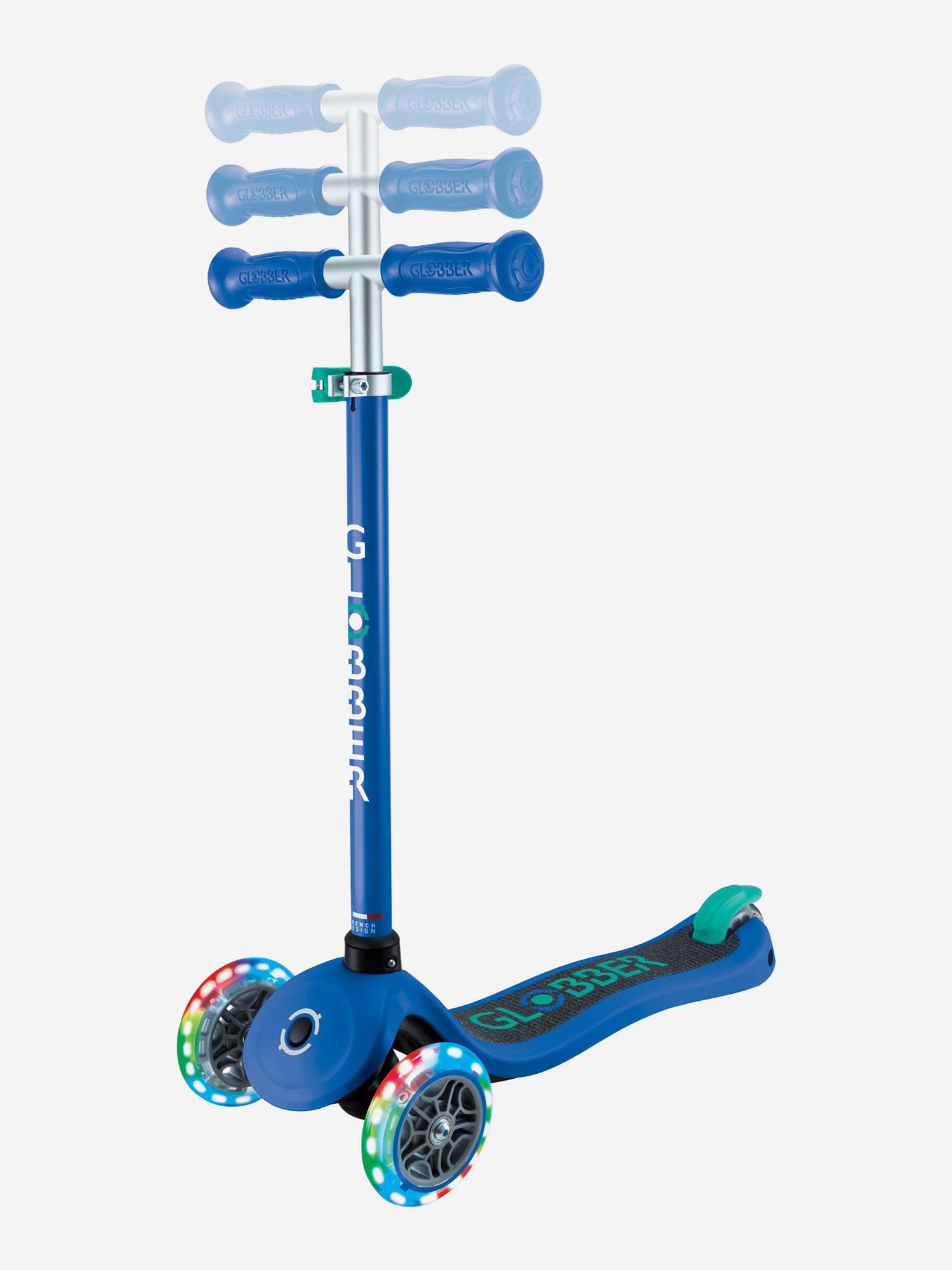 фото Самокат детский globber primo light, синий
