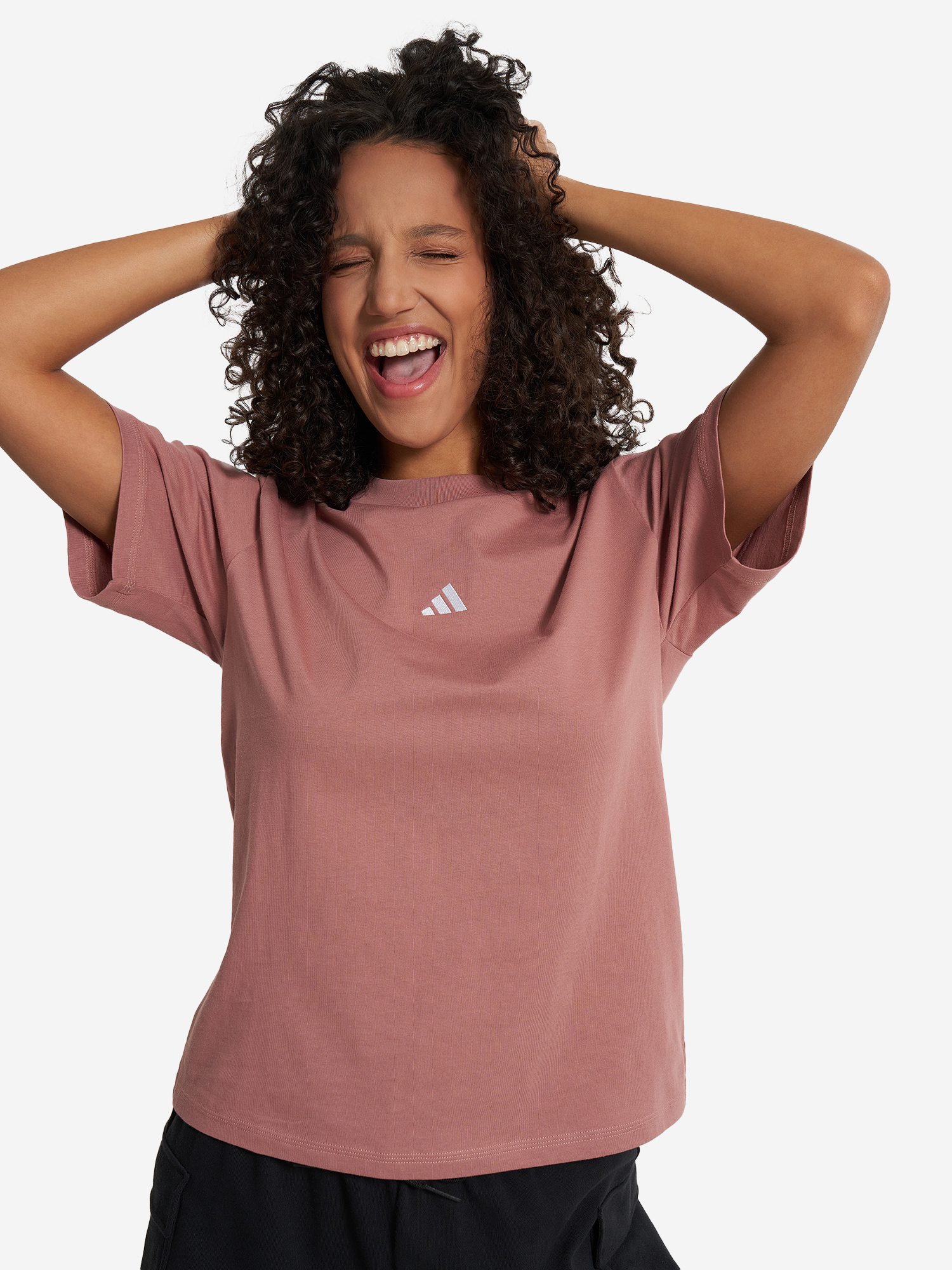 

Футболка женская adidas, Коричневый