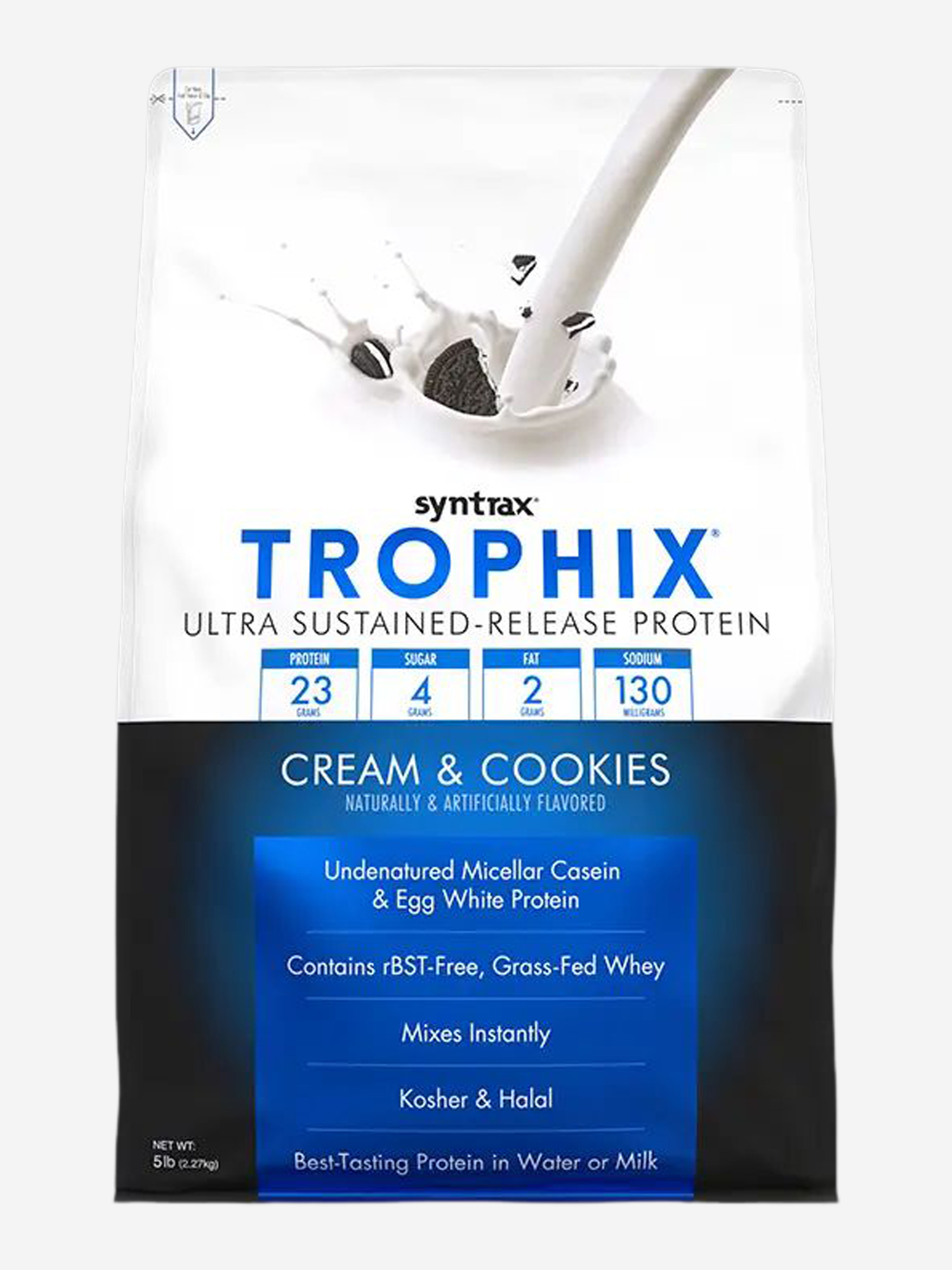 Изображение товара Протеин Syntrax Trophix 2270 г Печенье с кремом спортивное питание