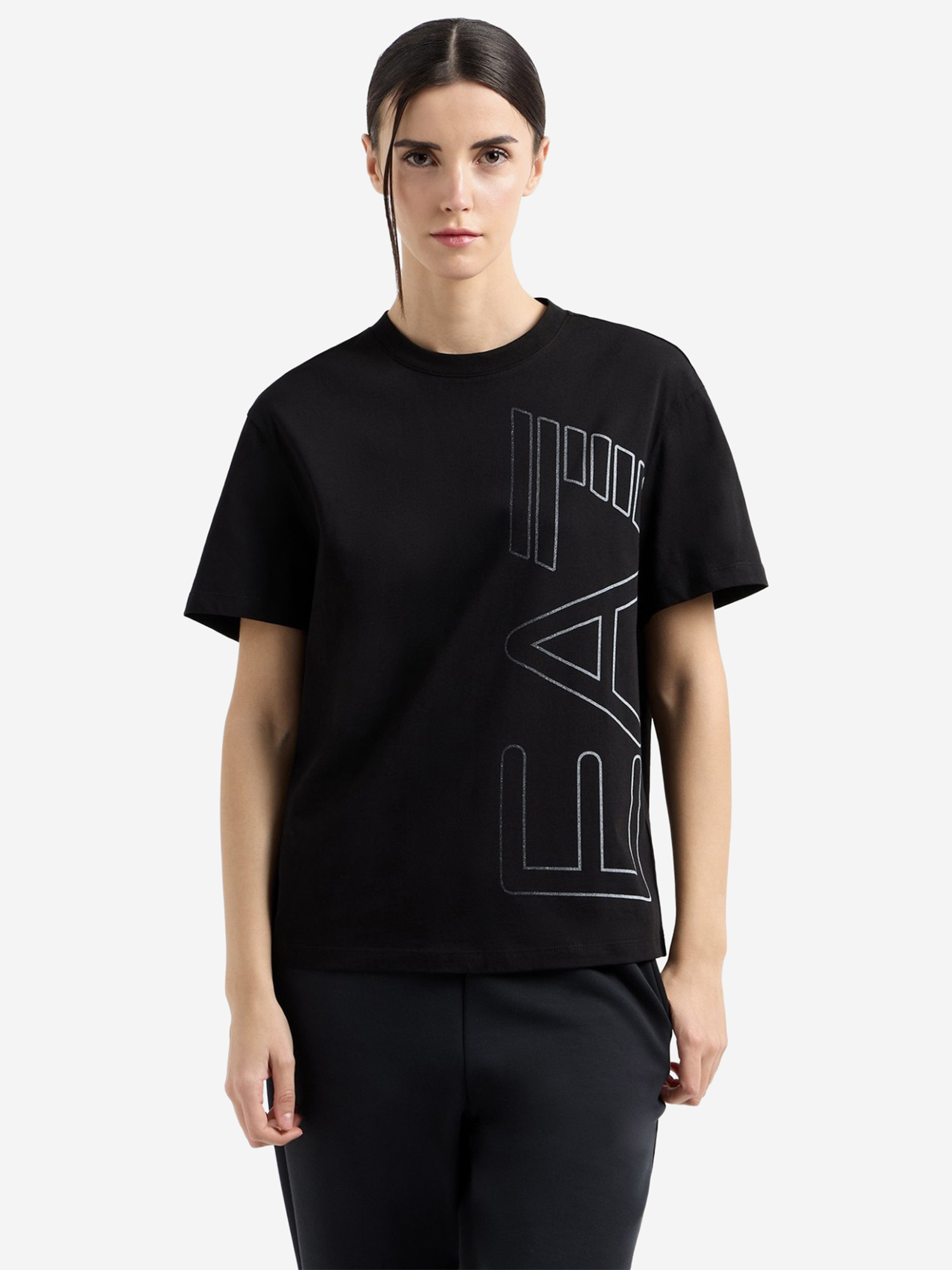 Изображение товара Женская футболка EA7 Emporio Armani стильная комфортная