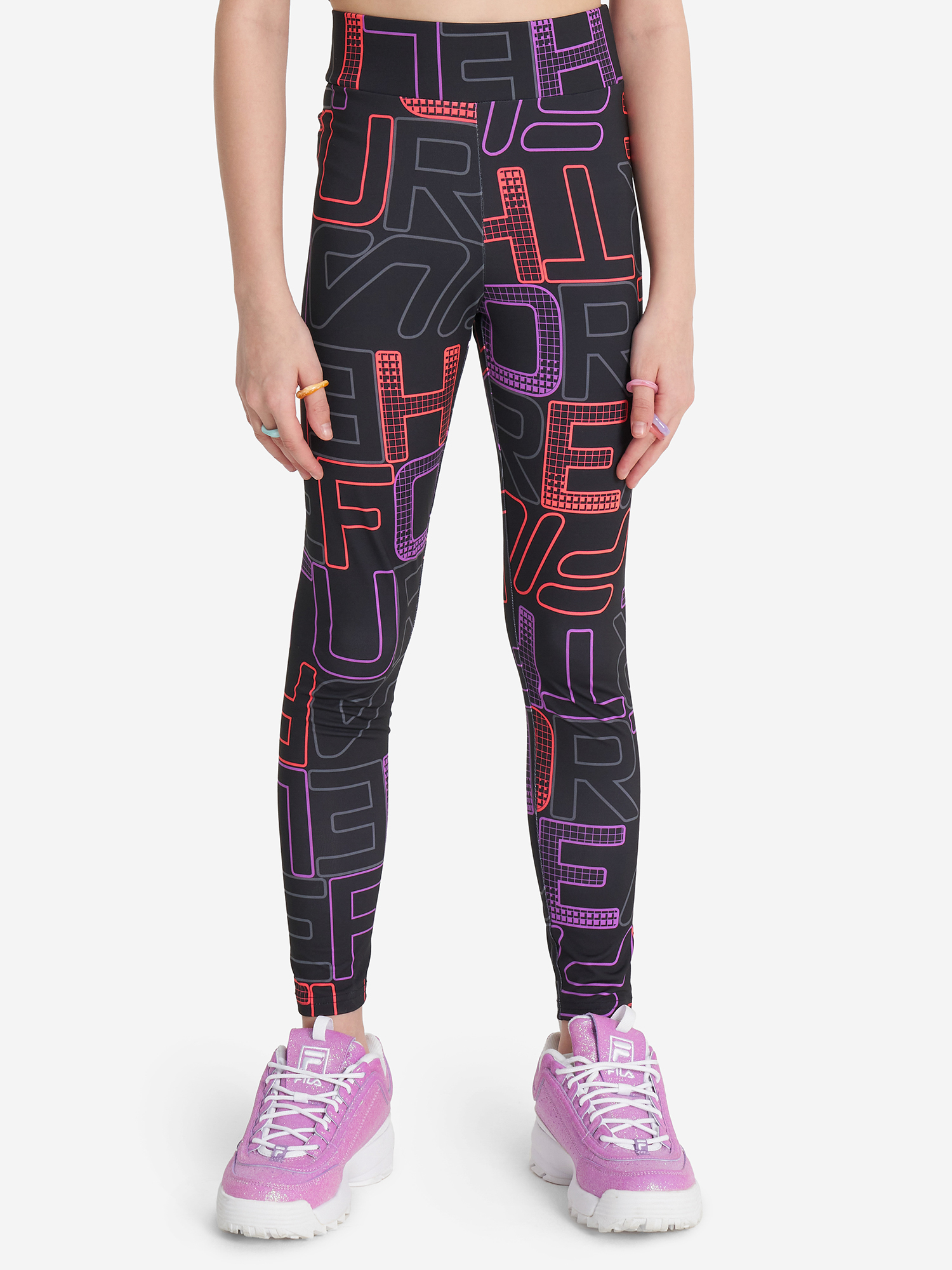 

Легинсы для девочек FILA, Черный