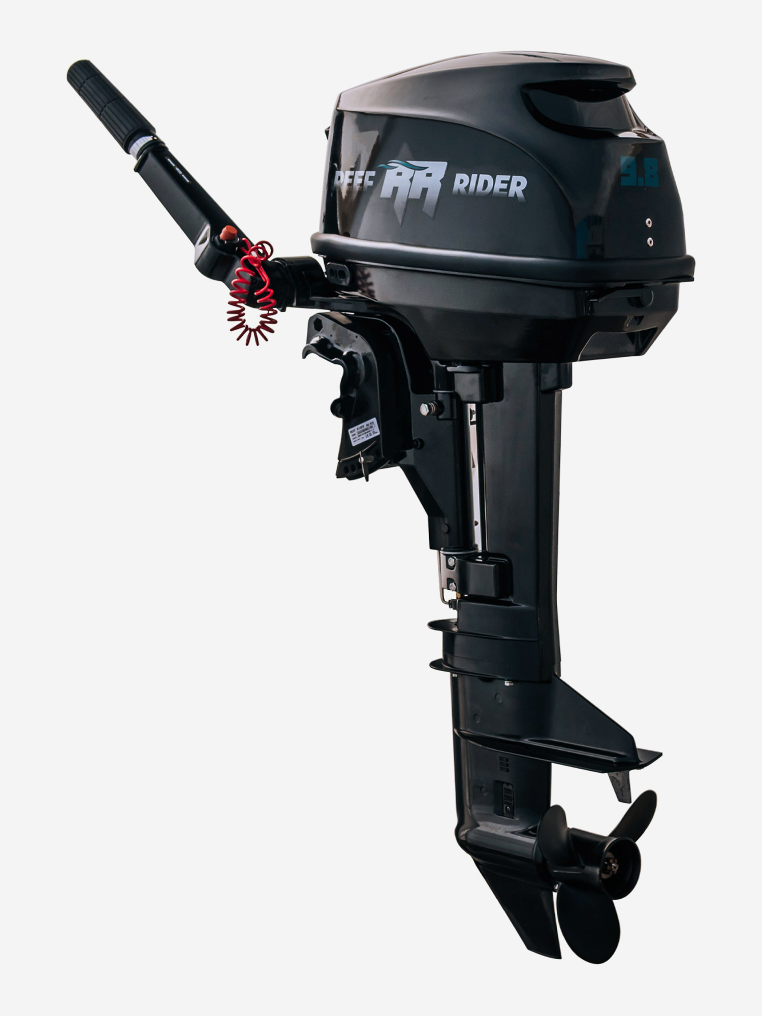 

Лодочный мотор REEF RIDER RR9.8FHS, Черный