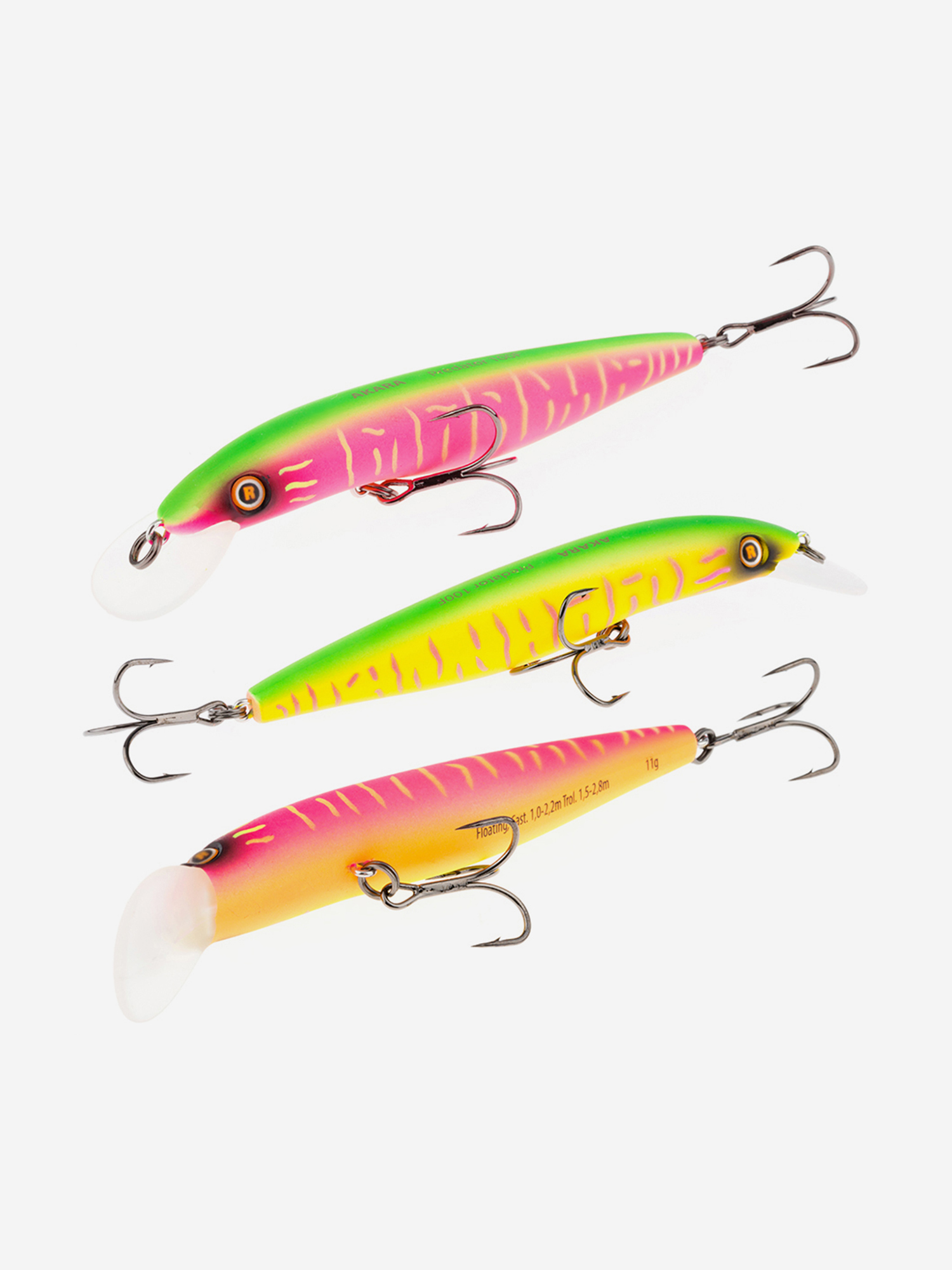 

Воблер Akara Predator 125F 21гр. (3/4 oz 5,0 in) A207/161, Мультицвет