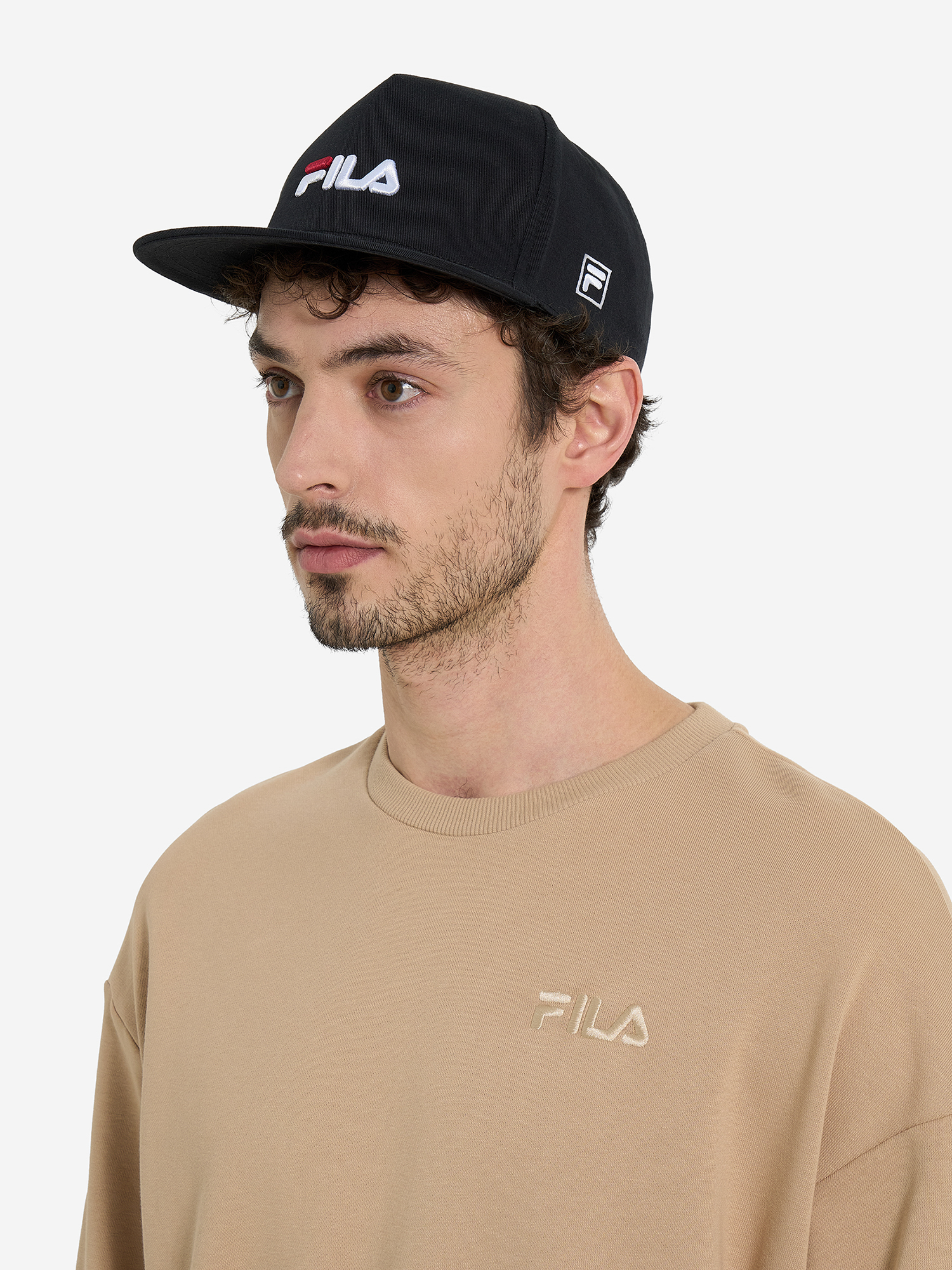 фото Бейсболка fila, черный