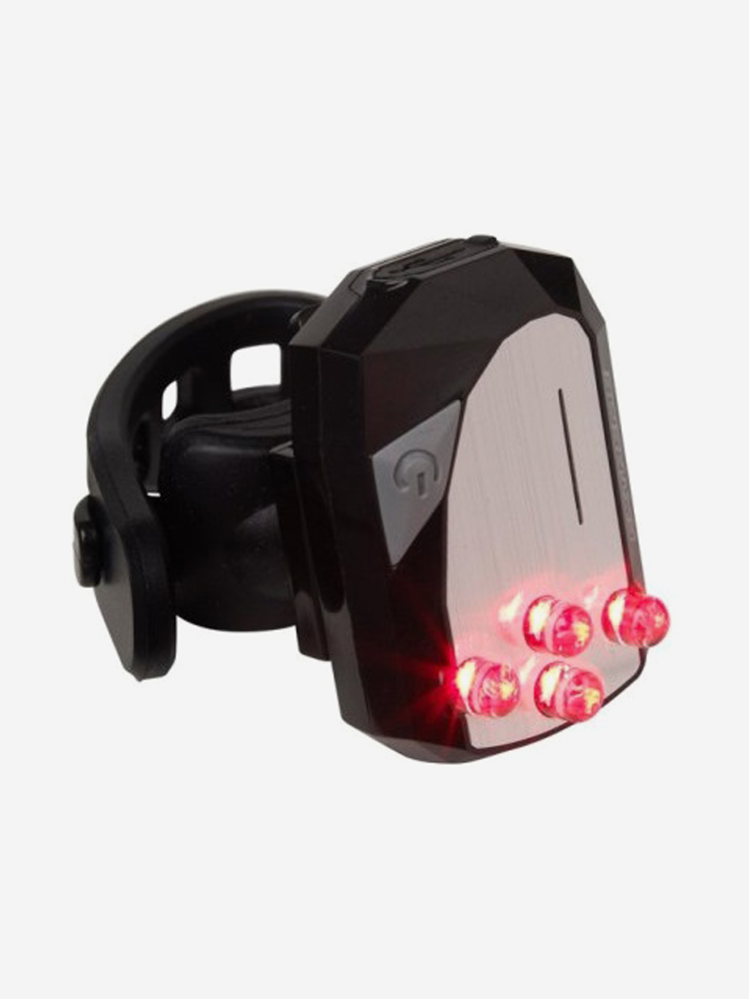 

Фонарь задний Moon GEM 3.0 4 диод 4 реж.USB клипса, Черный