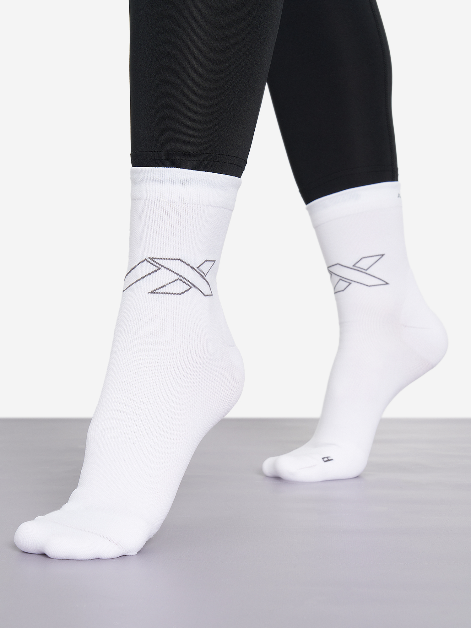 фото Носки athlex , 1 пара, белый