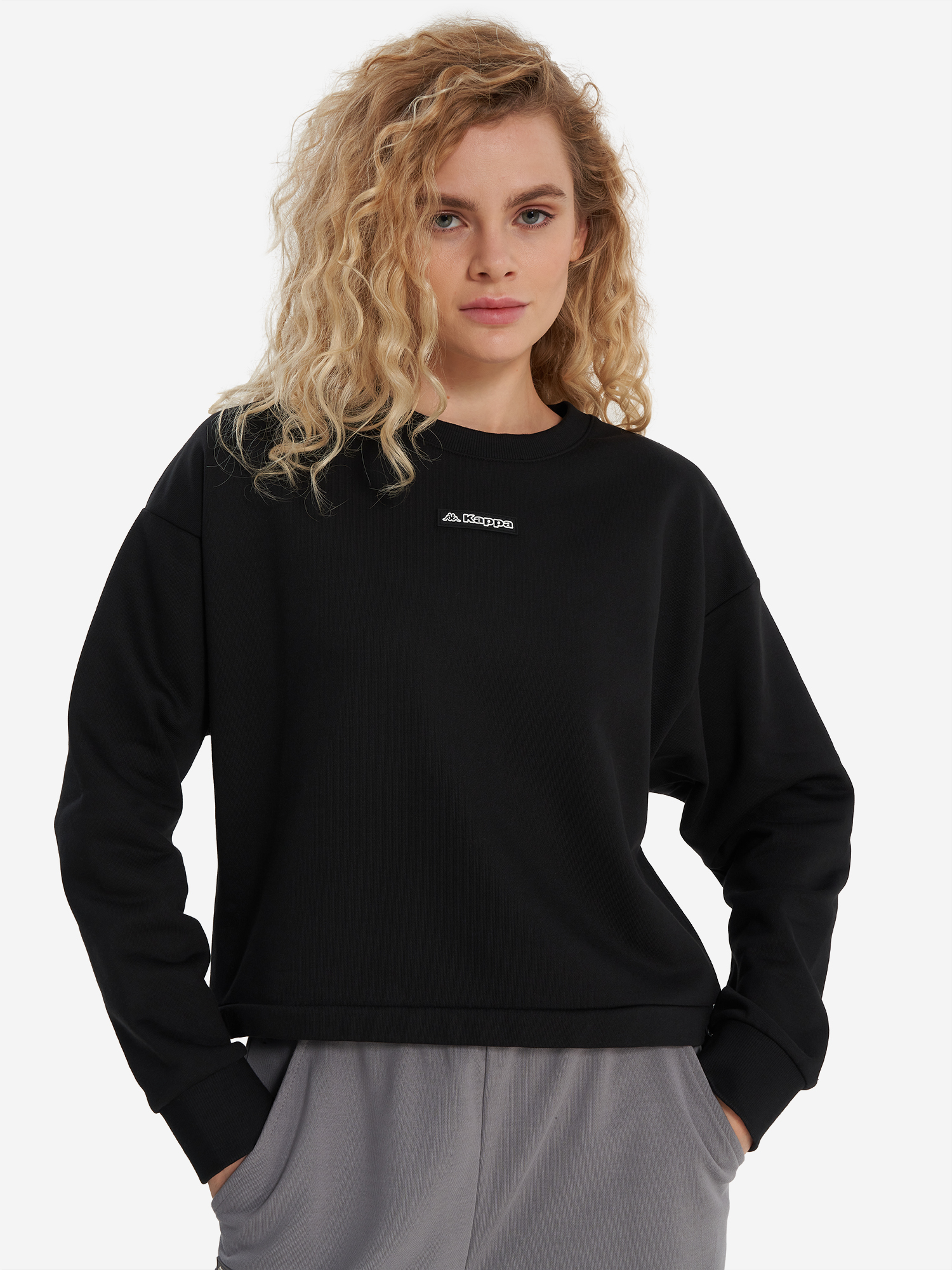 

Свитшот женский Kappa, Черный