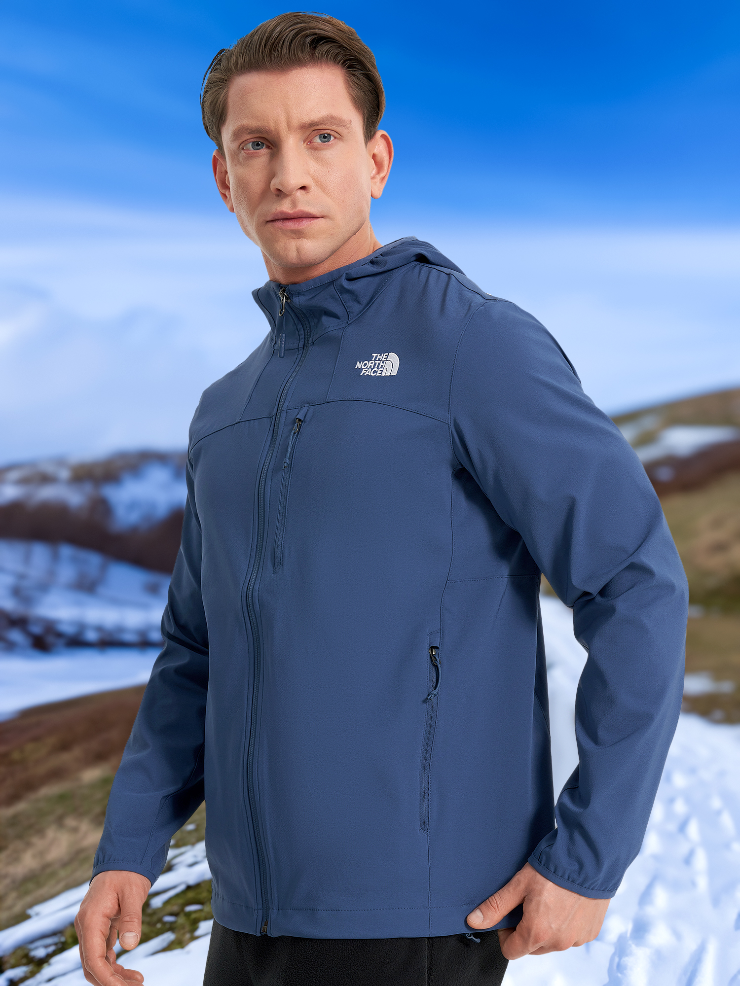 

Куртка софтшелл мужская The North Face Nimble, Синий