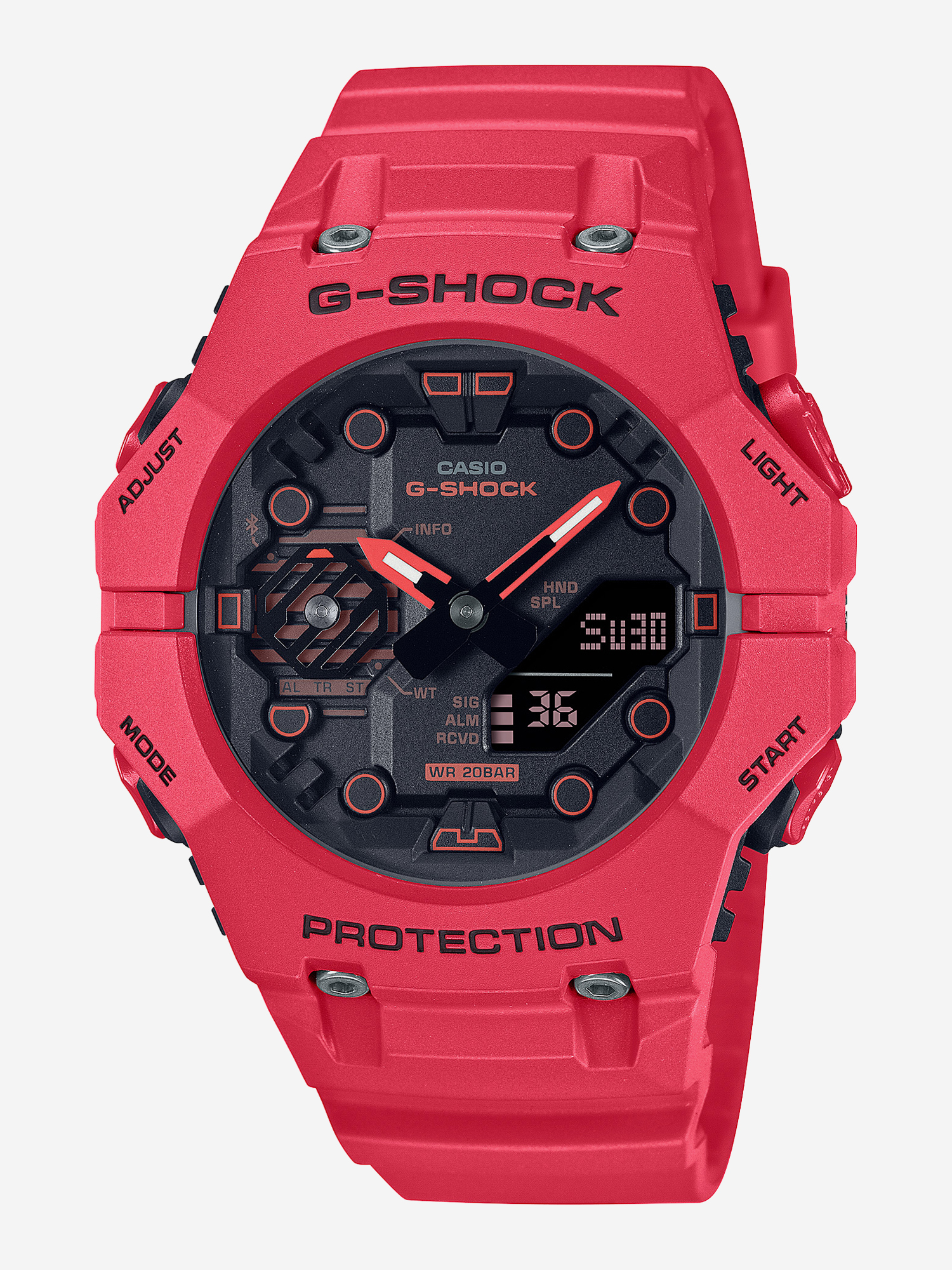 Изображение товара Спортивные часы CASIO G-SHOCK GA-B001-4A, Красный/черный