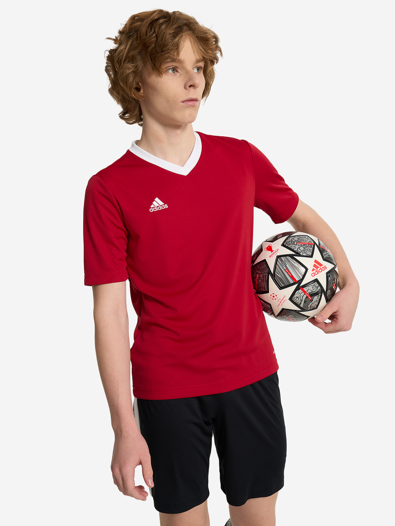 Изображение товара Футболка adidas Entrada 22 для подростков взрослых футболка с коротким рукавом