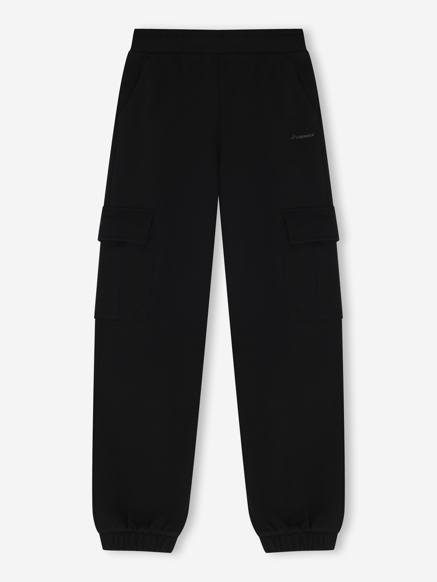 Брюки Demix Карго для девочек, черный, арт. 32574