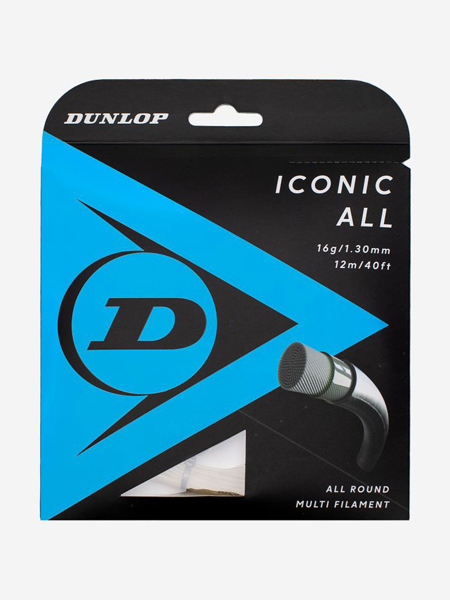 

Струна для ракеток Dunlop ST ICONIC ALL 16G NA 12M SET, Бежевый