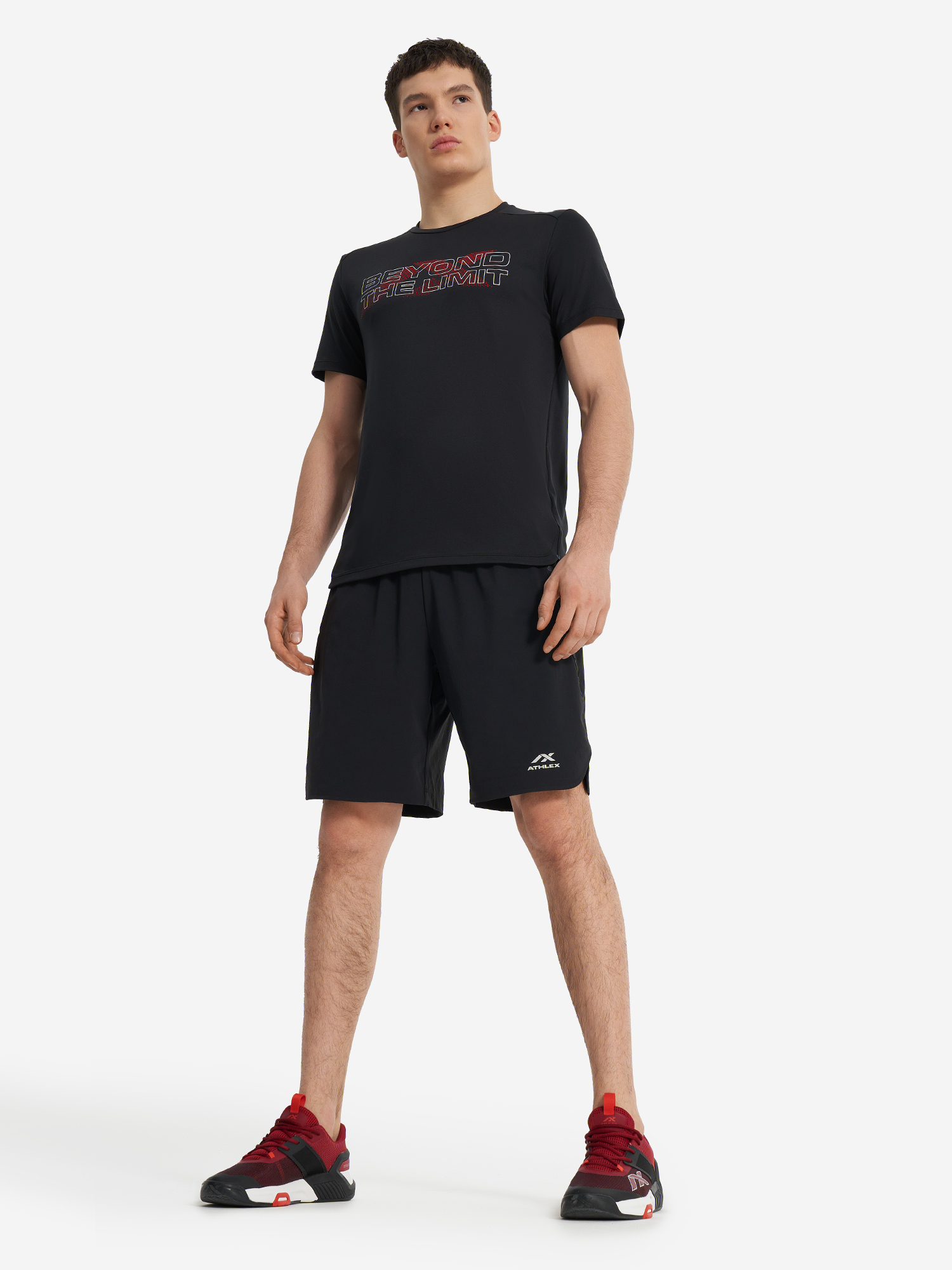фото Футболка мужская athlex, черный