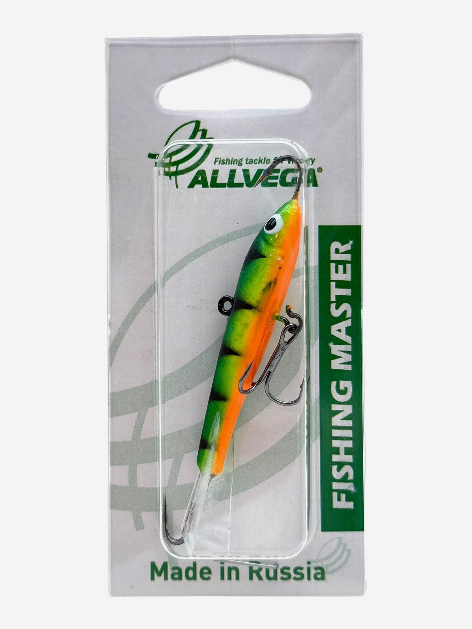 

Приманка балансир ALLVEGA 26 гр / 70 мм, цвет С9, Зеленый