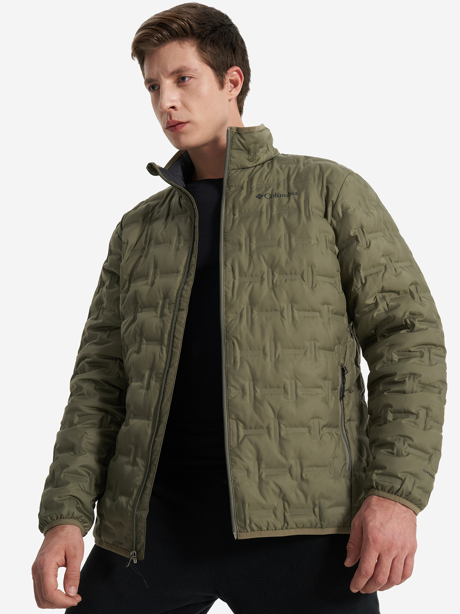 Изображение товара Ультралегкий пуховик мужской Columbia Delta Ridge II Down Jacket, Зеленый