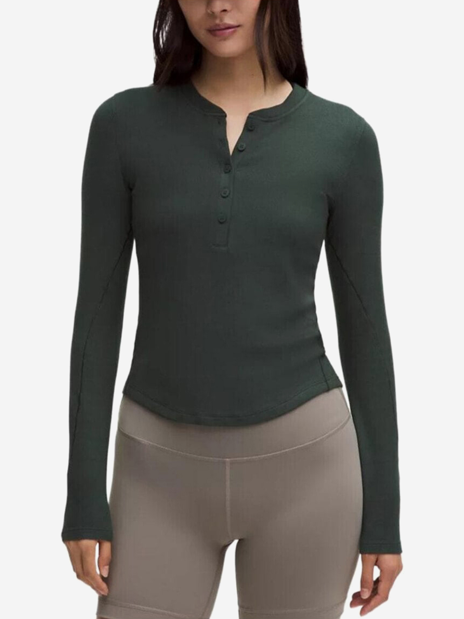 Изображение товара Футболка для спорта Lululemon черная женская