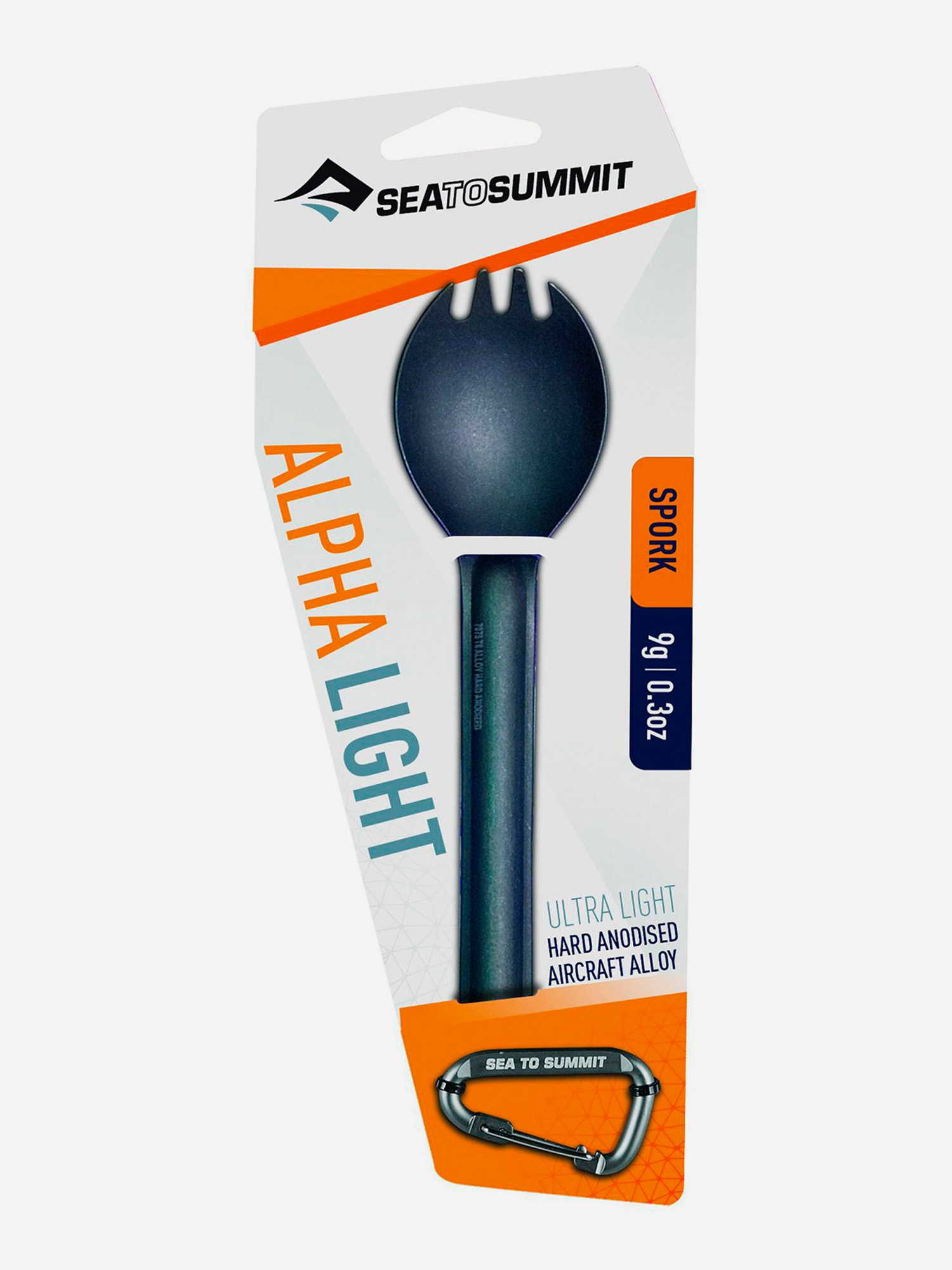 

Вилка-ложка Sea To Summit AlphaLight Spork Grey Anodised, Серый