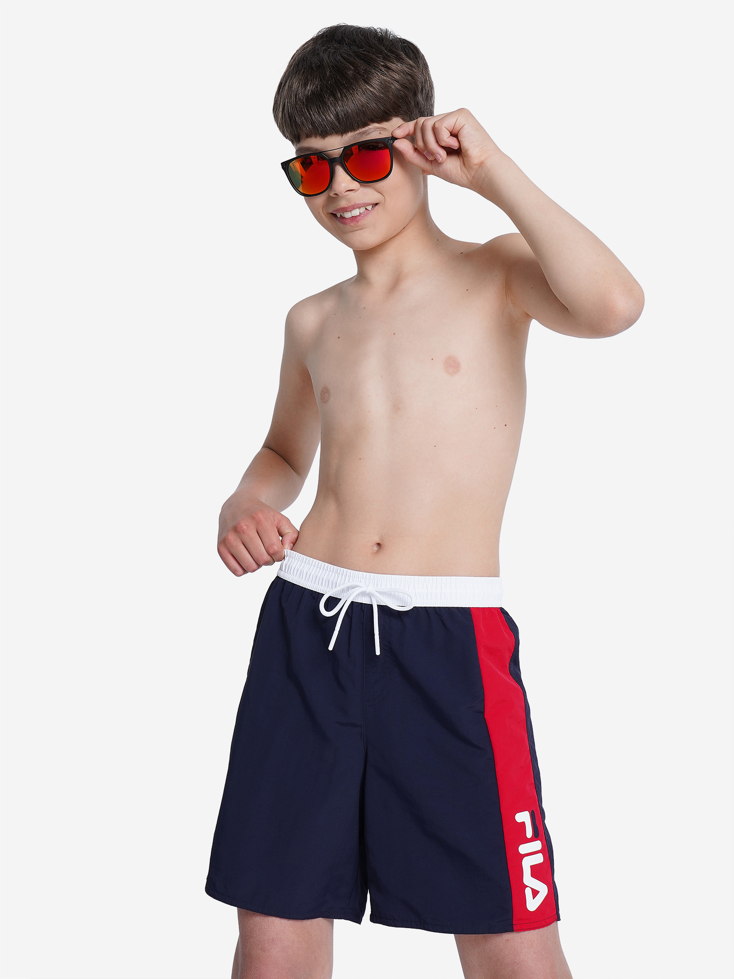 

Шорты плавательные для мальчиков FILA, Красный