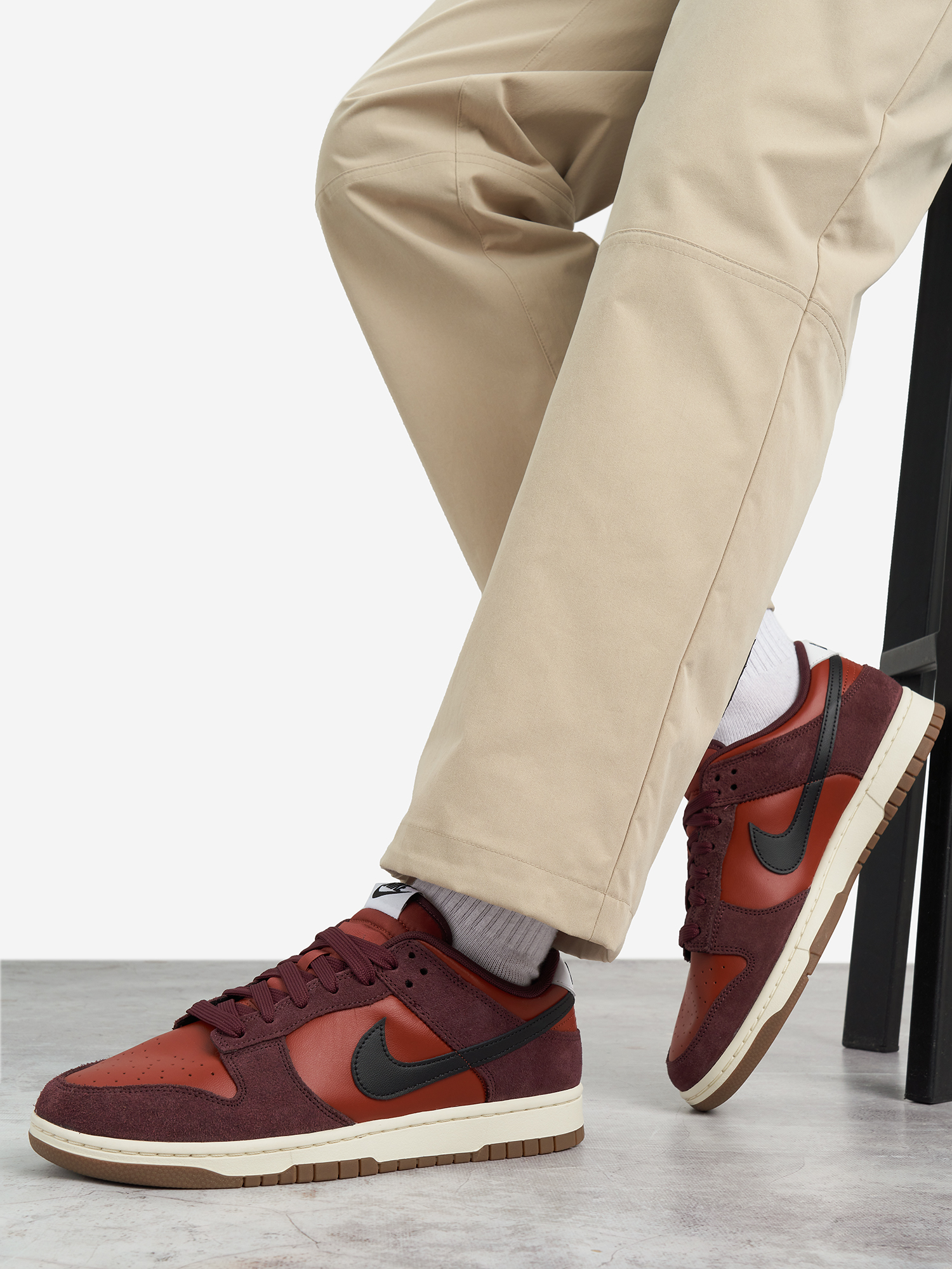 

Кеды мужские Nike Dunk Low Retro Se Ess+, Черный