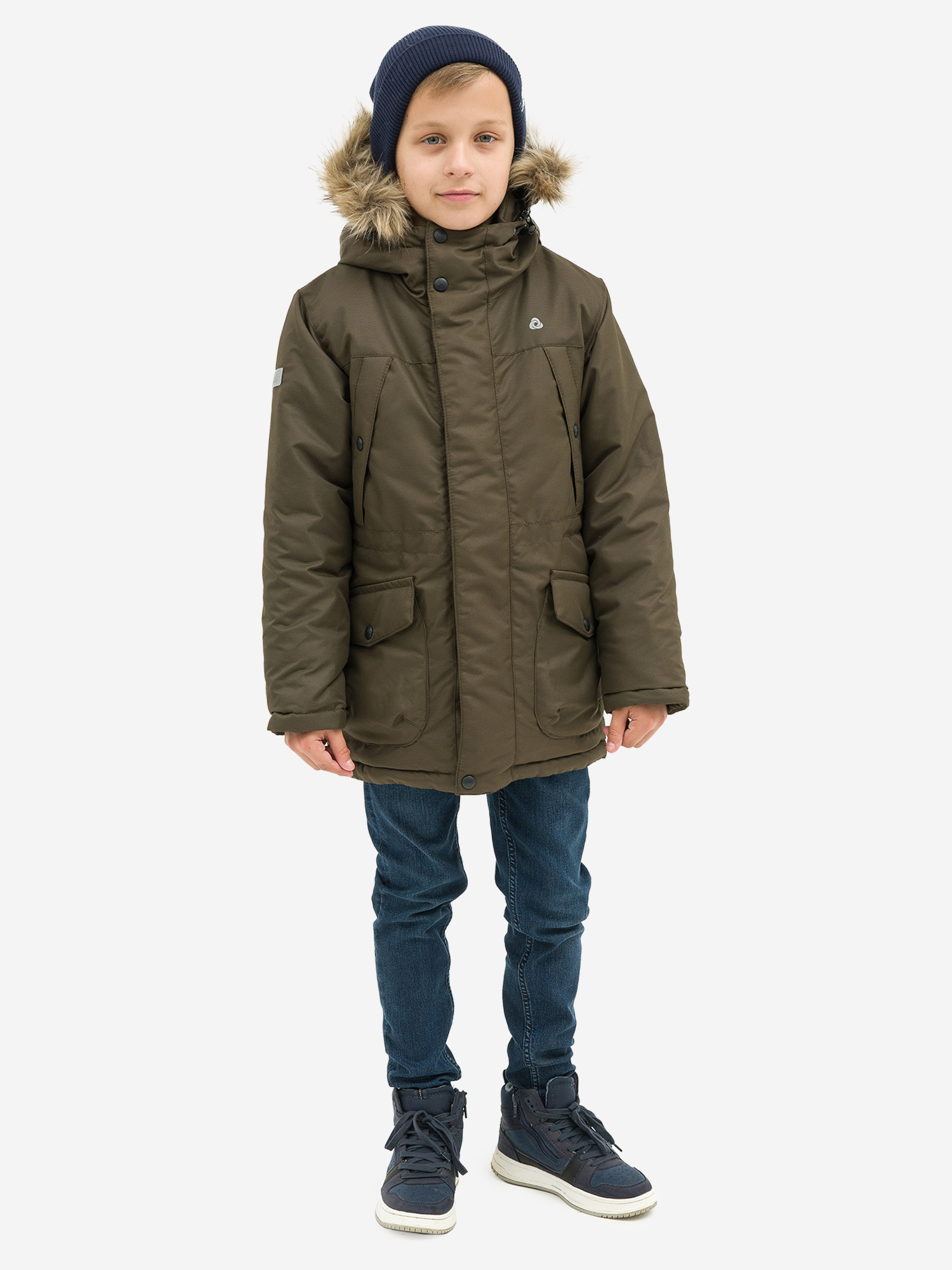 Куртка детская зимняя CosmoTex, Коричневый