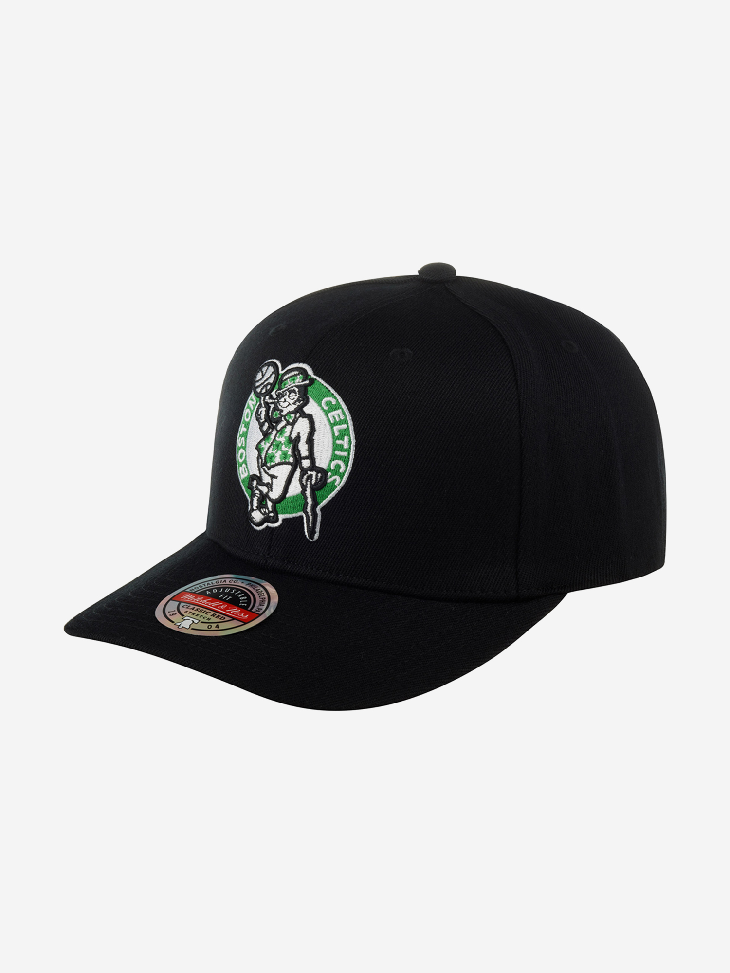 Изображение товара Бейсболка MITCHELL NESS HHSSINTL1245-BCEBLCK Boston Celtics NBA