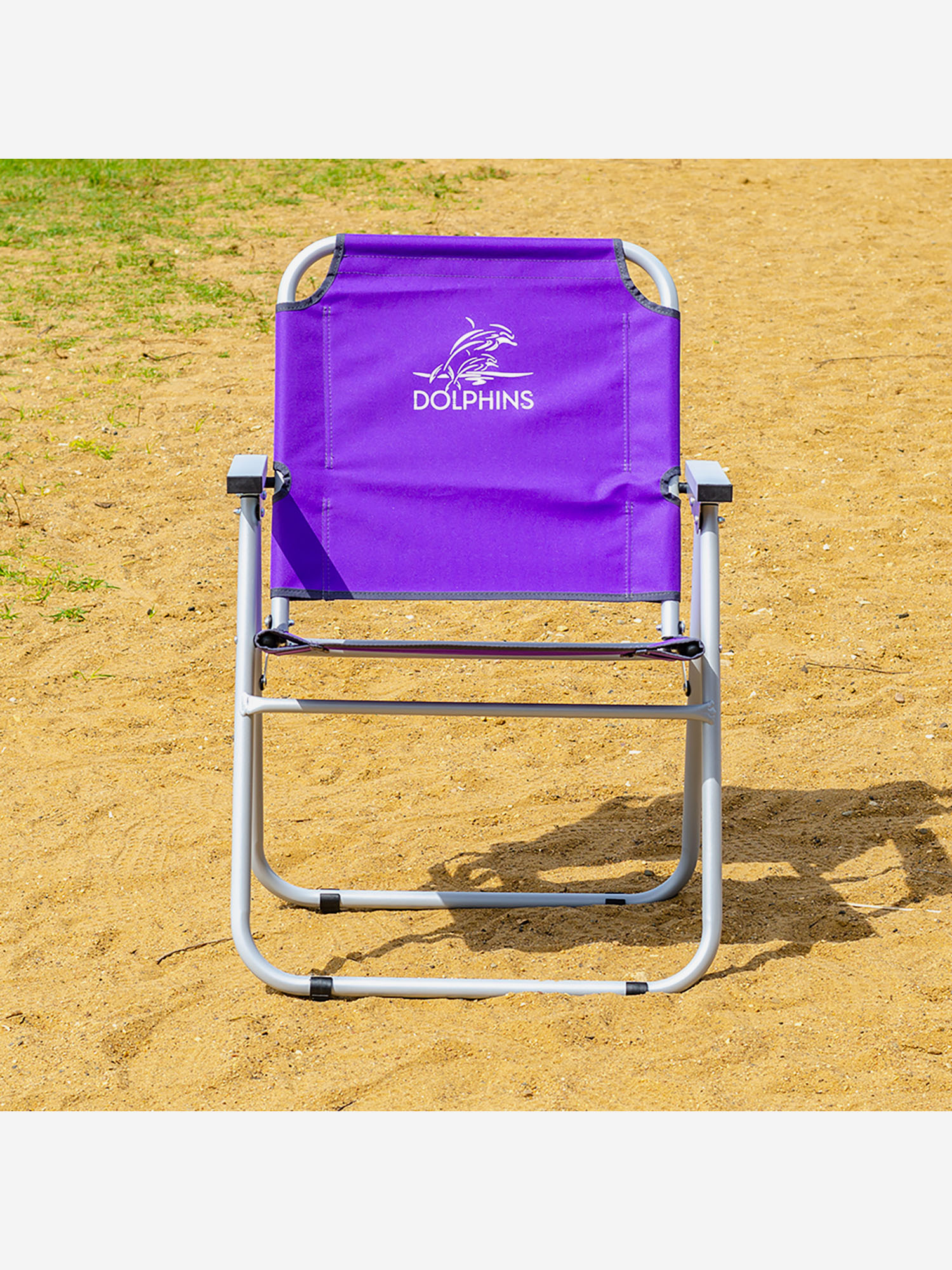 Кресло-шезлонг DOLPHINS алюминий 22 мм, фиолетовый, Фиолетовый