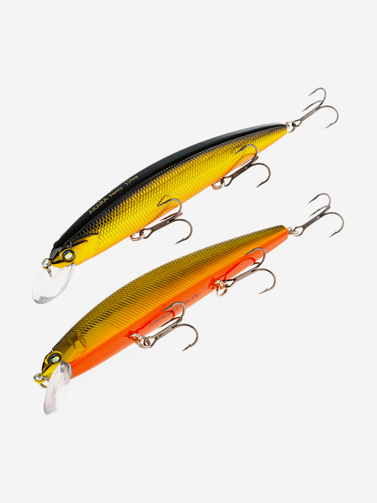 

Воблер Akara Fancy 110SP 17 гр. (3/5 oz 4,3 in) A59, Мультицвет