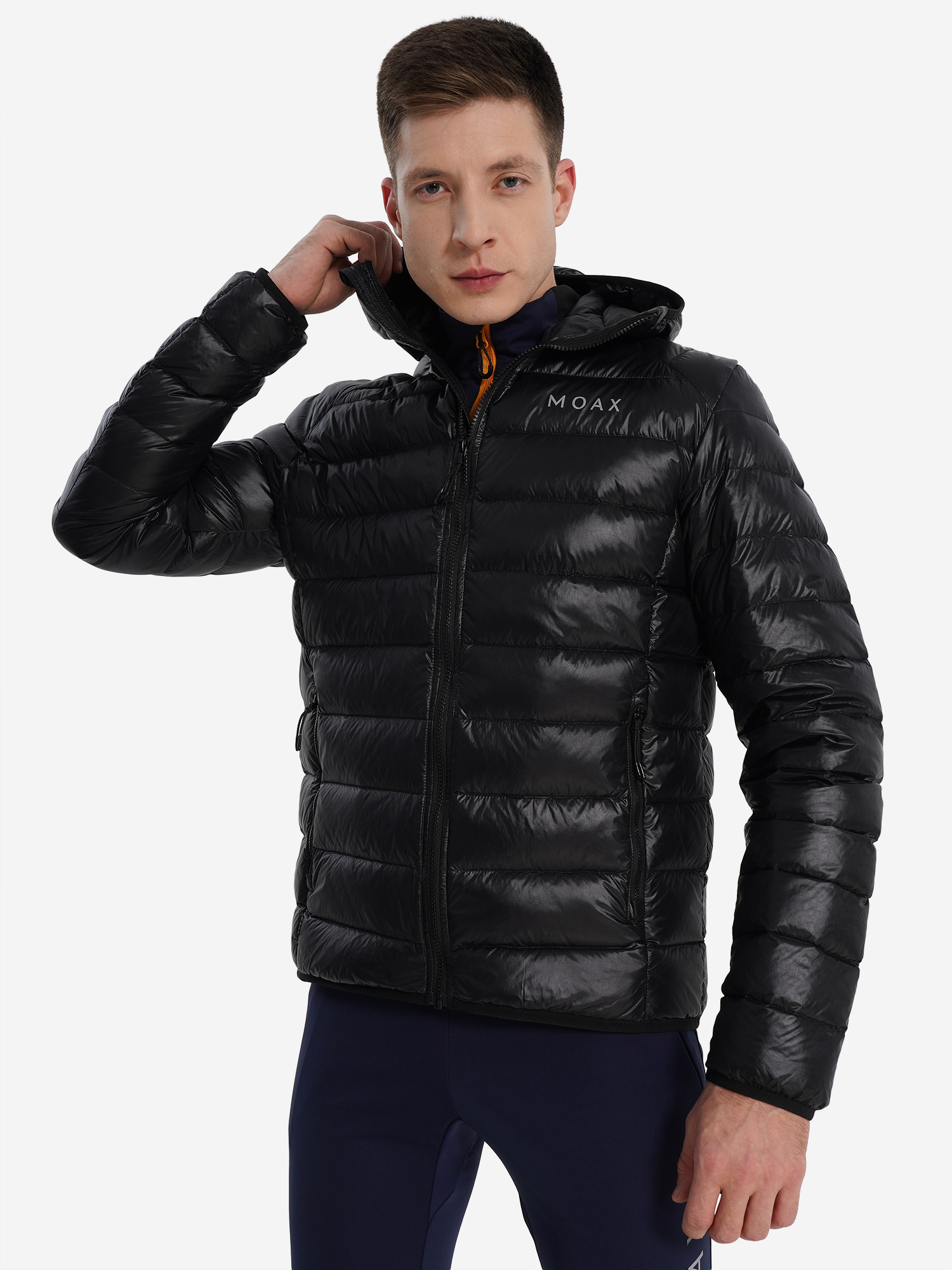 Пуховик Moaxsport Igora light 2.0, черный, арт. mx315411