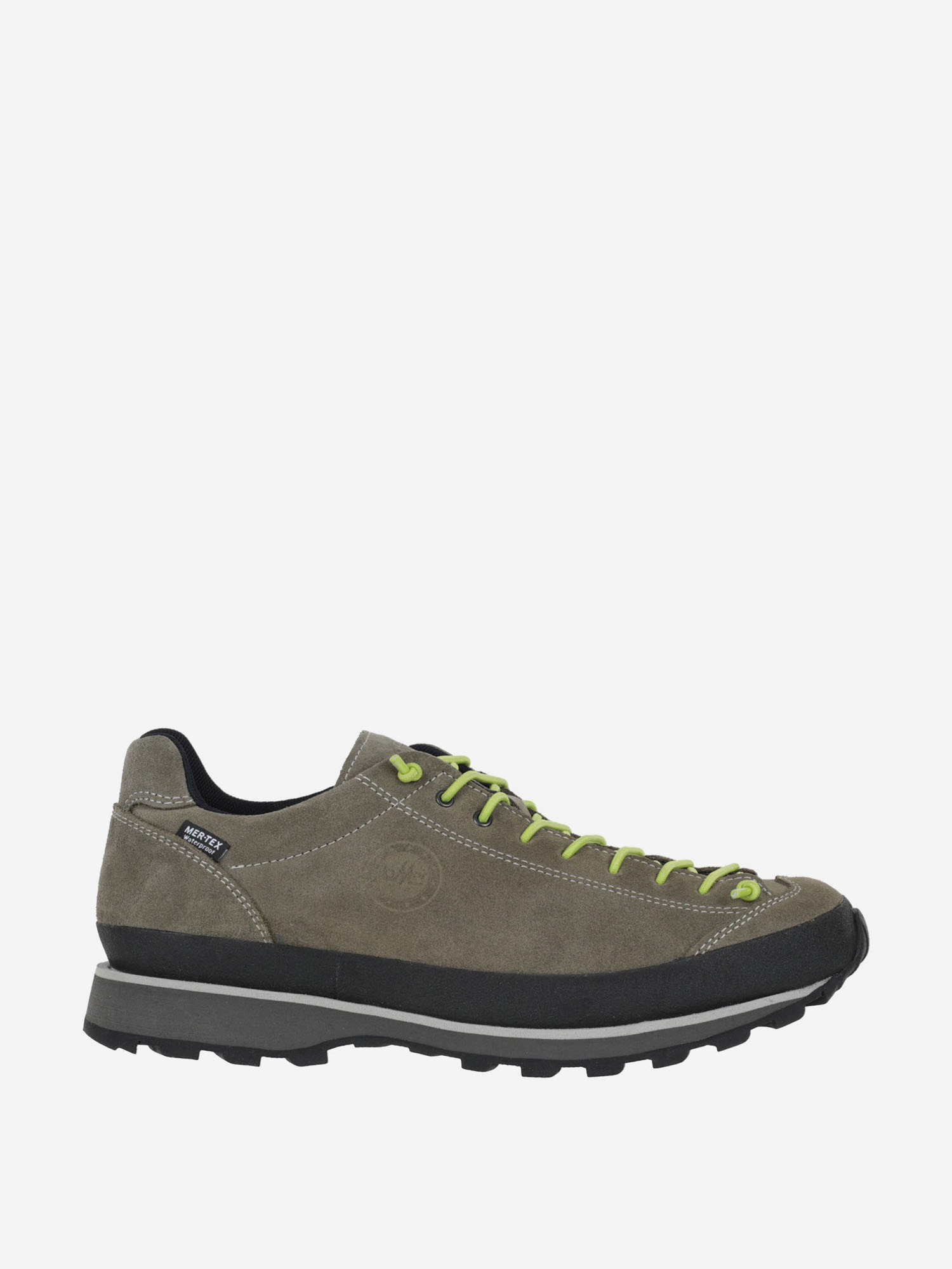 Ботинки Lomer Bio Naturale Suede MTX Truffle/Lime, Серый