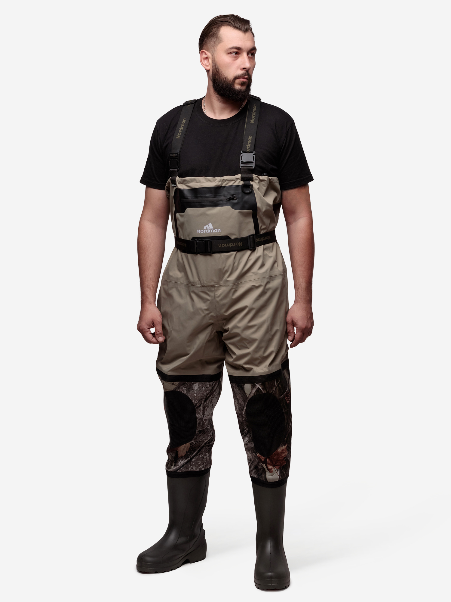 Изображение товара Мужские мембранные вейдерсы с сапогом Nordman Energy Plus для рыбалки