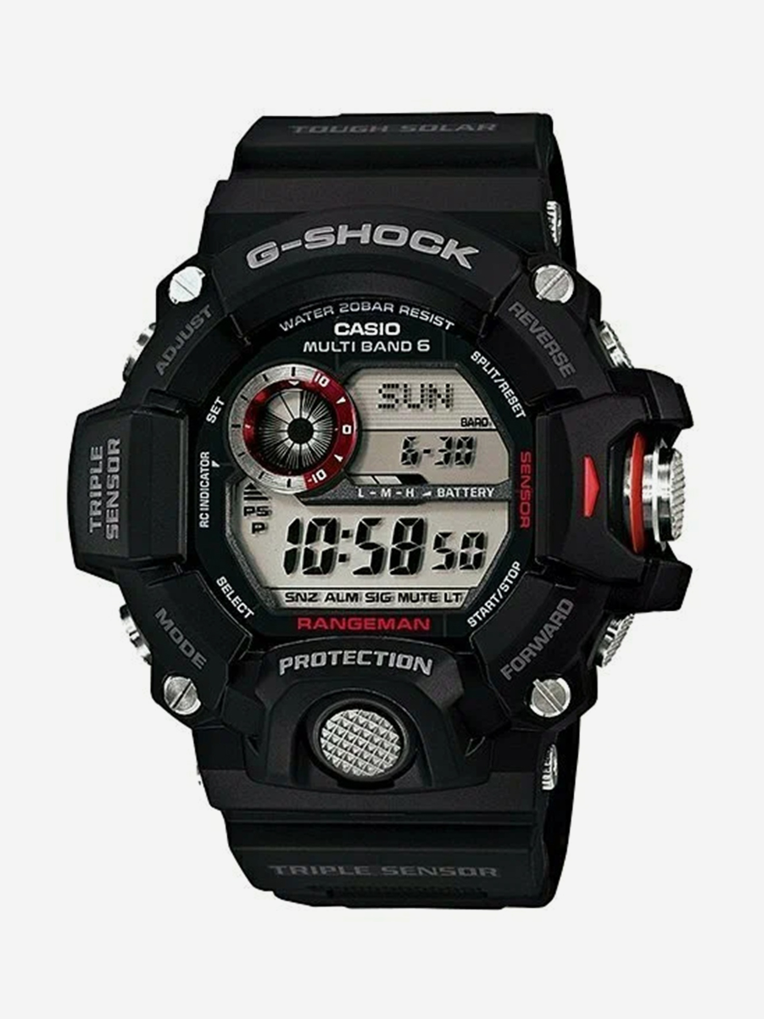 Изображение товара Спортивные часы CASIO G-SHOCK GW-9400-1E с компасом и влагозащитой IP67