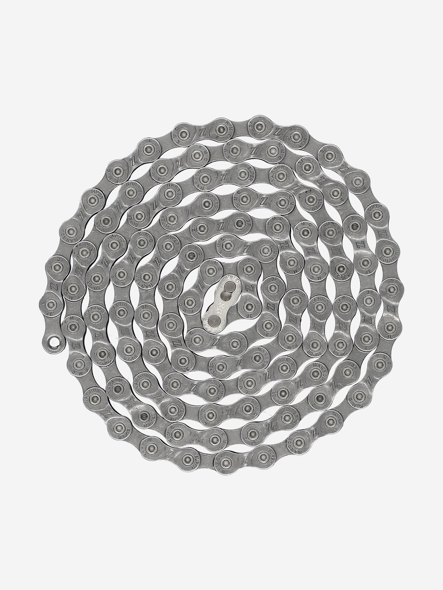 

Цепь велосипедная Stern KMC Z9 1/2"x11/128", 9 скоростей, 114L, Серебряный