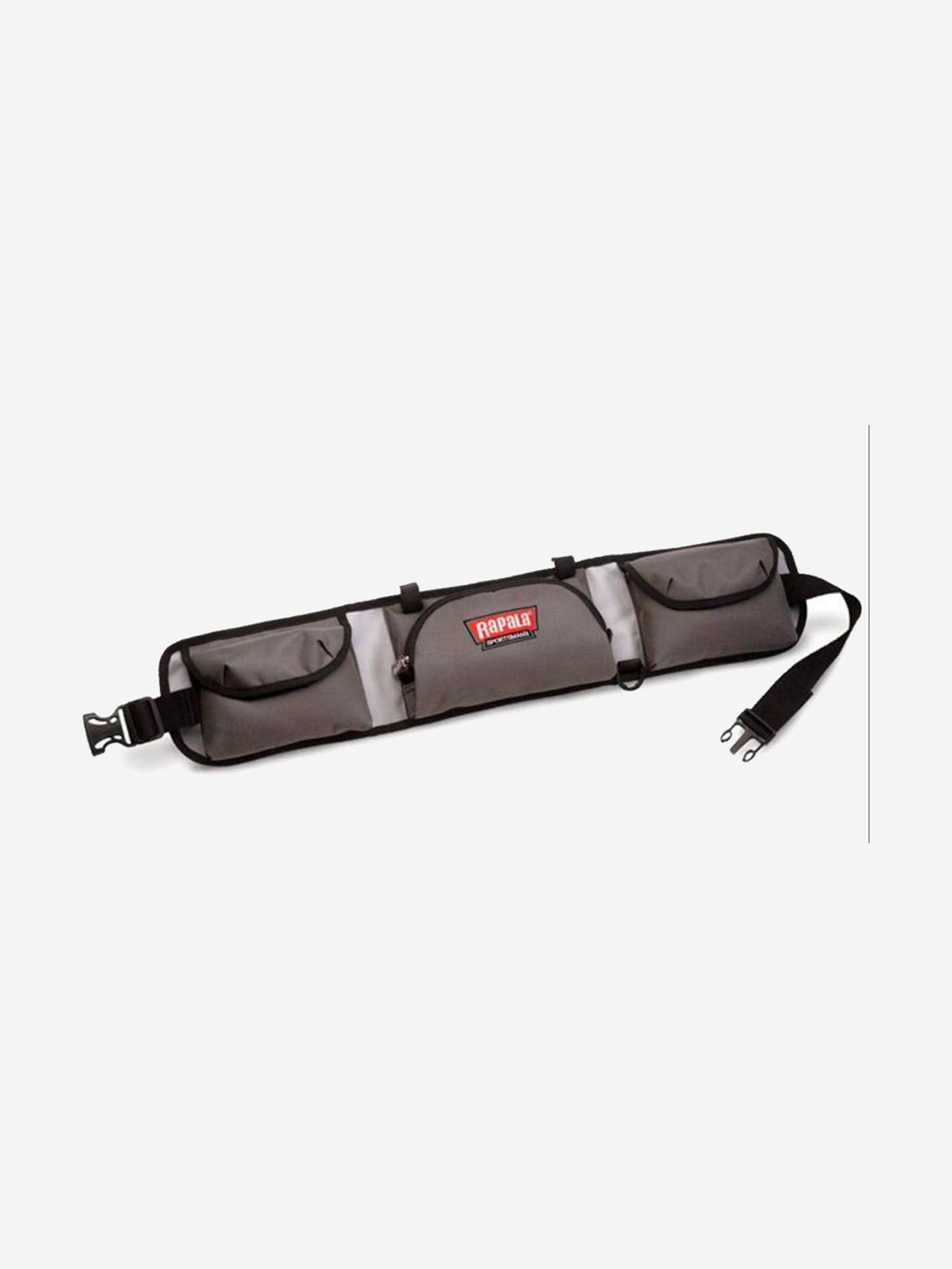 

Сумка поясная рыболовная Rapala Sportsman's 10 Tackle Belt, Серый