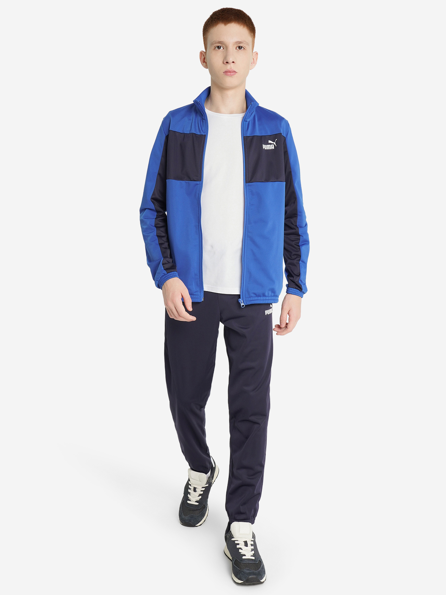 

Костюм для мальчиков PUMA Poly Colorblock, Голубой