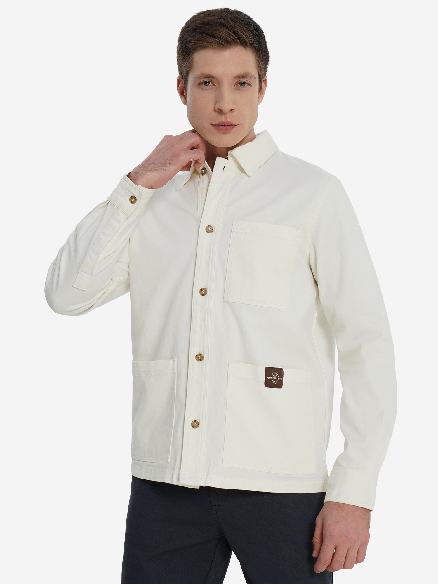 Изображение товара Мужская летняя рубашка Cordillero с длинным рукавом для путешествий и активного отдыха