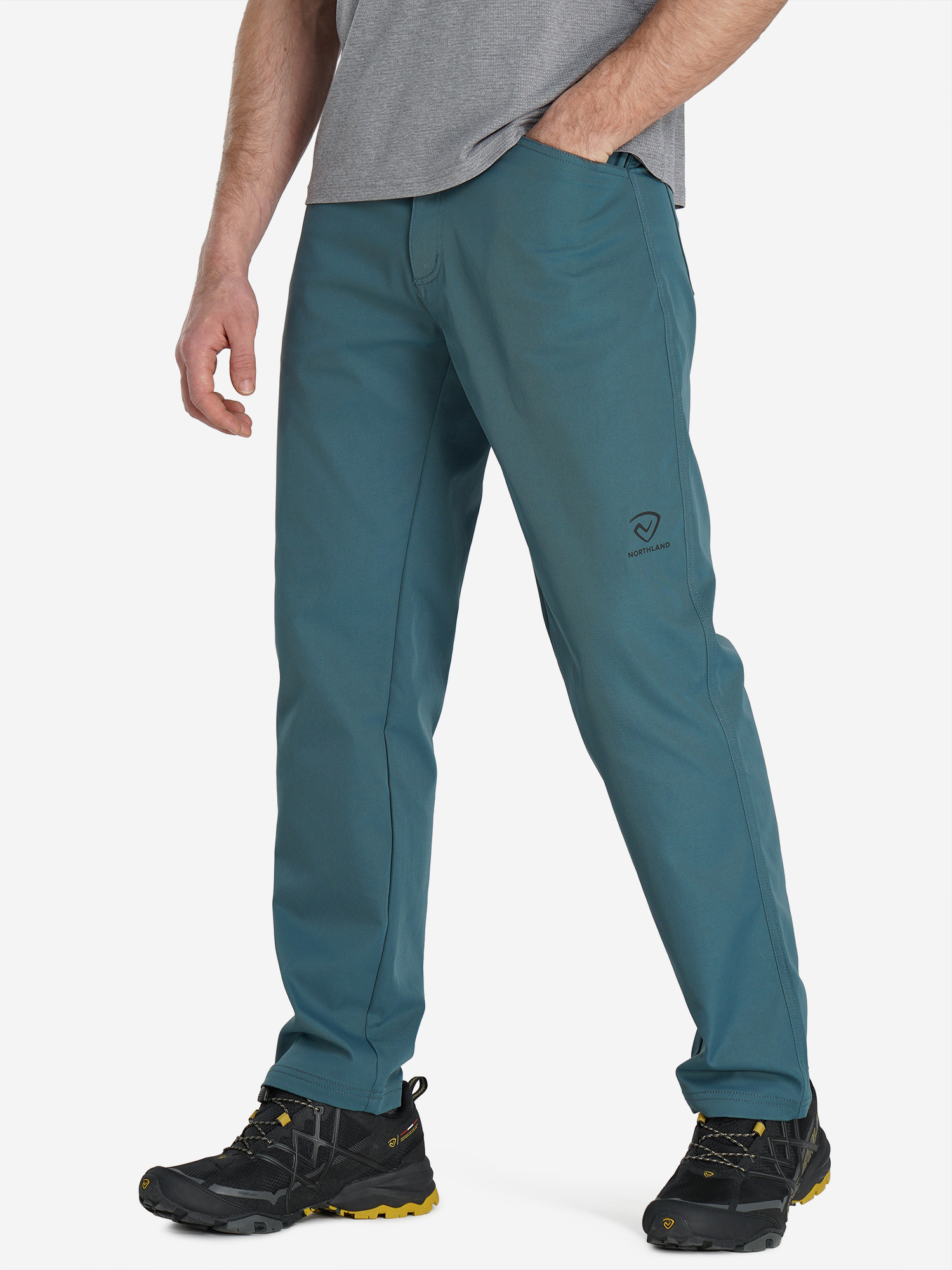 Мужские брюки Northland, зеленый, арт. 141079n16-n4