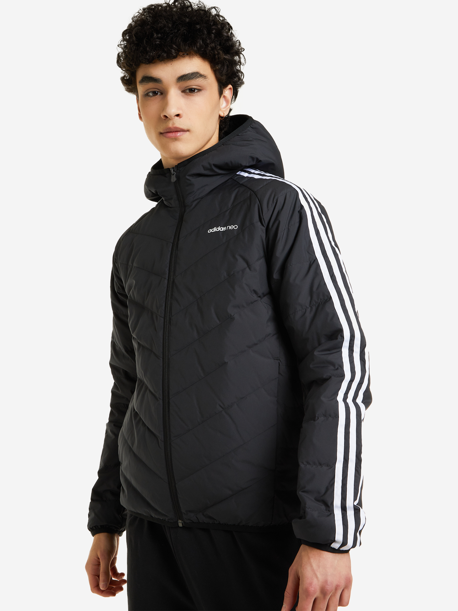 

Пуховик мужской adidas, Черный