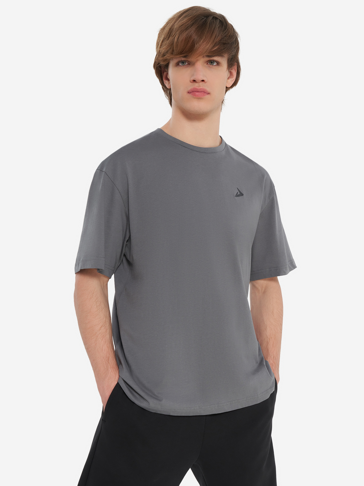 Футболка Demix Basic, серый, арт. 35555