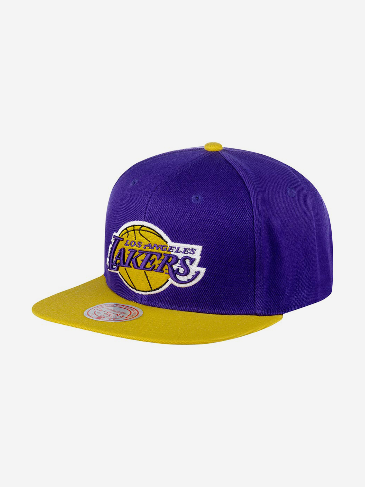 Изображение товара Бейсболка MITCHELL NESS с прямым козырьком NBA Los Angeles Lakers спортивный стиль