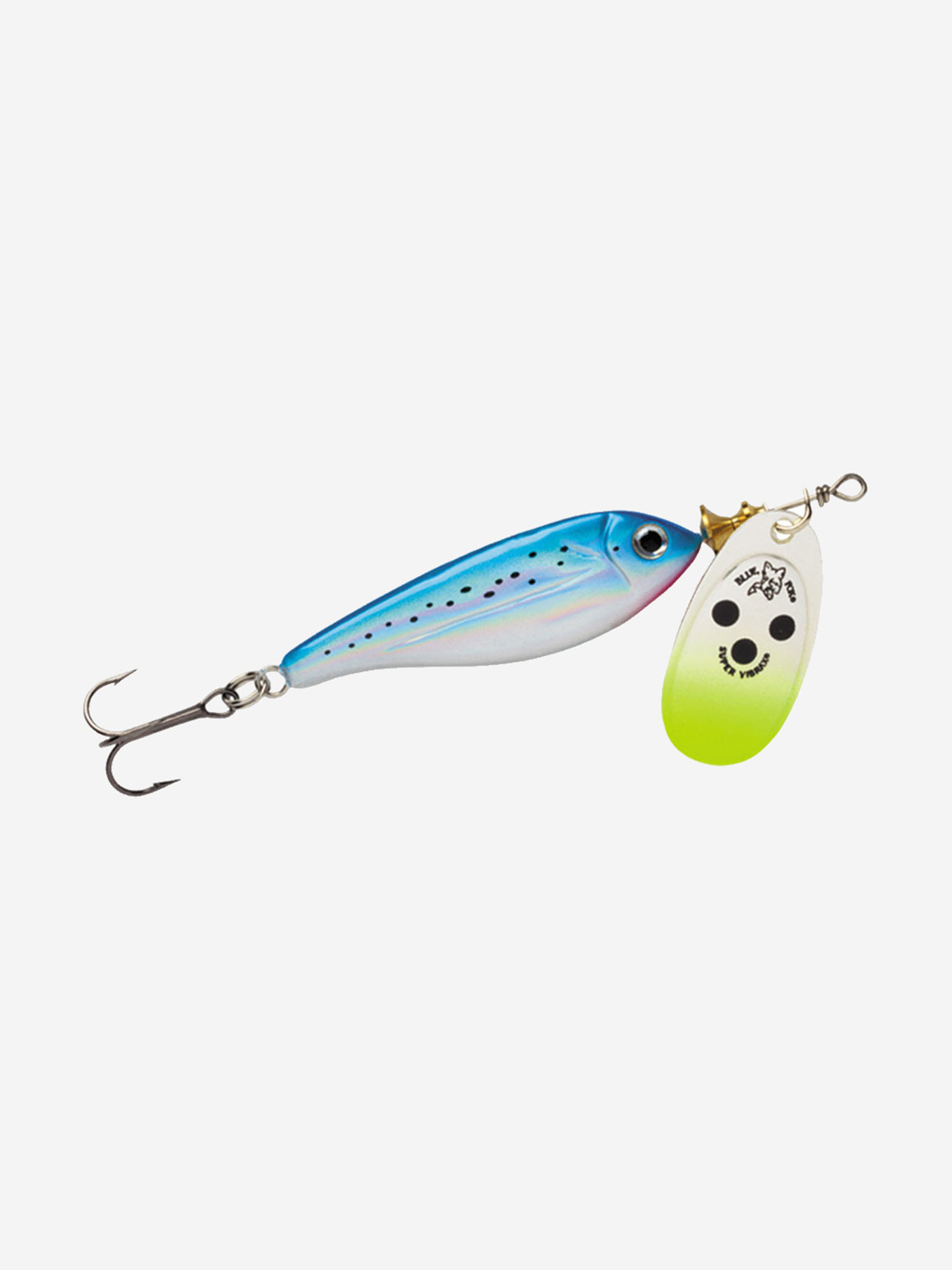 

Блесна для рыбалки вращающаяся BLUE FOX Minnow Super Vibrax 2 /SB, Голубой