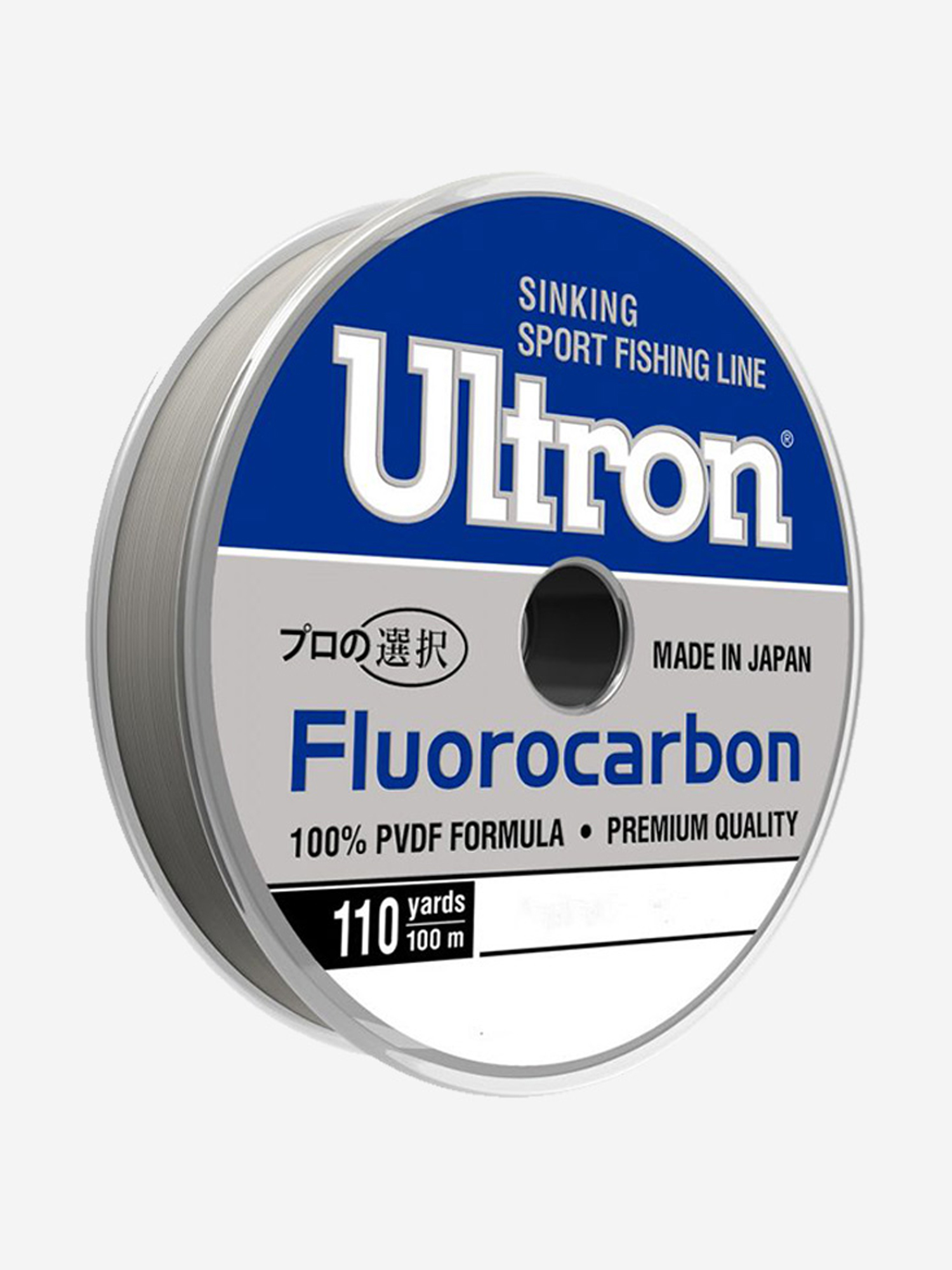 

Флюорокарбоновая леска для рыбалки ULTRON Fluorocarbon (Pro-leader) 0,35 мм, 9,5 кг, 100 м, прозрачная, 1 штука, Серебряный