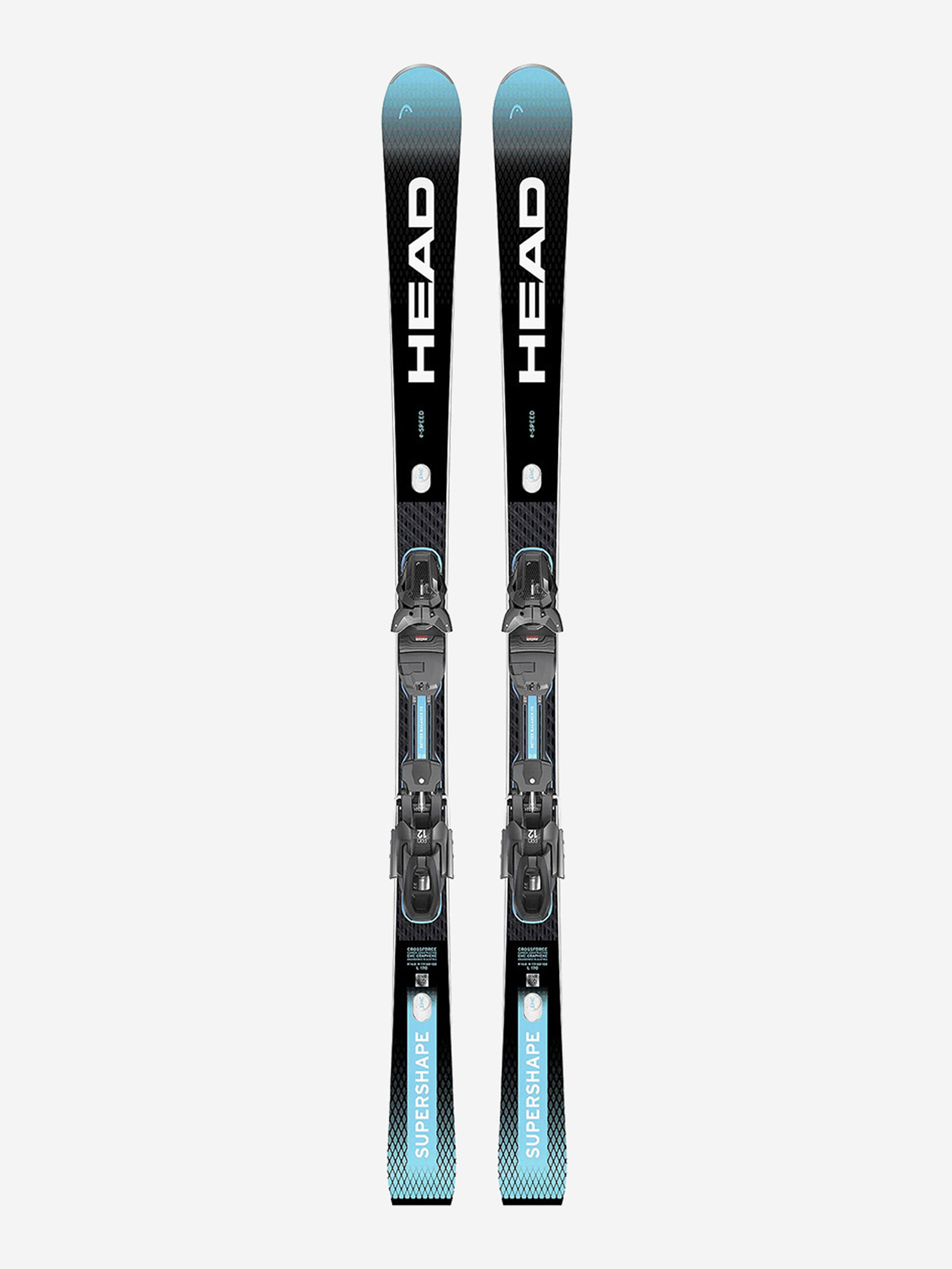 

Горные лыжи с креплениями Head Supershape e-Speed SW BB-PR + PRD 12 GW 24/25, Черный