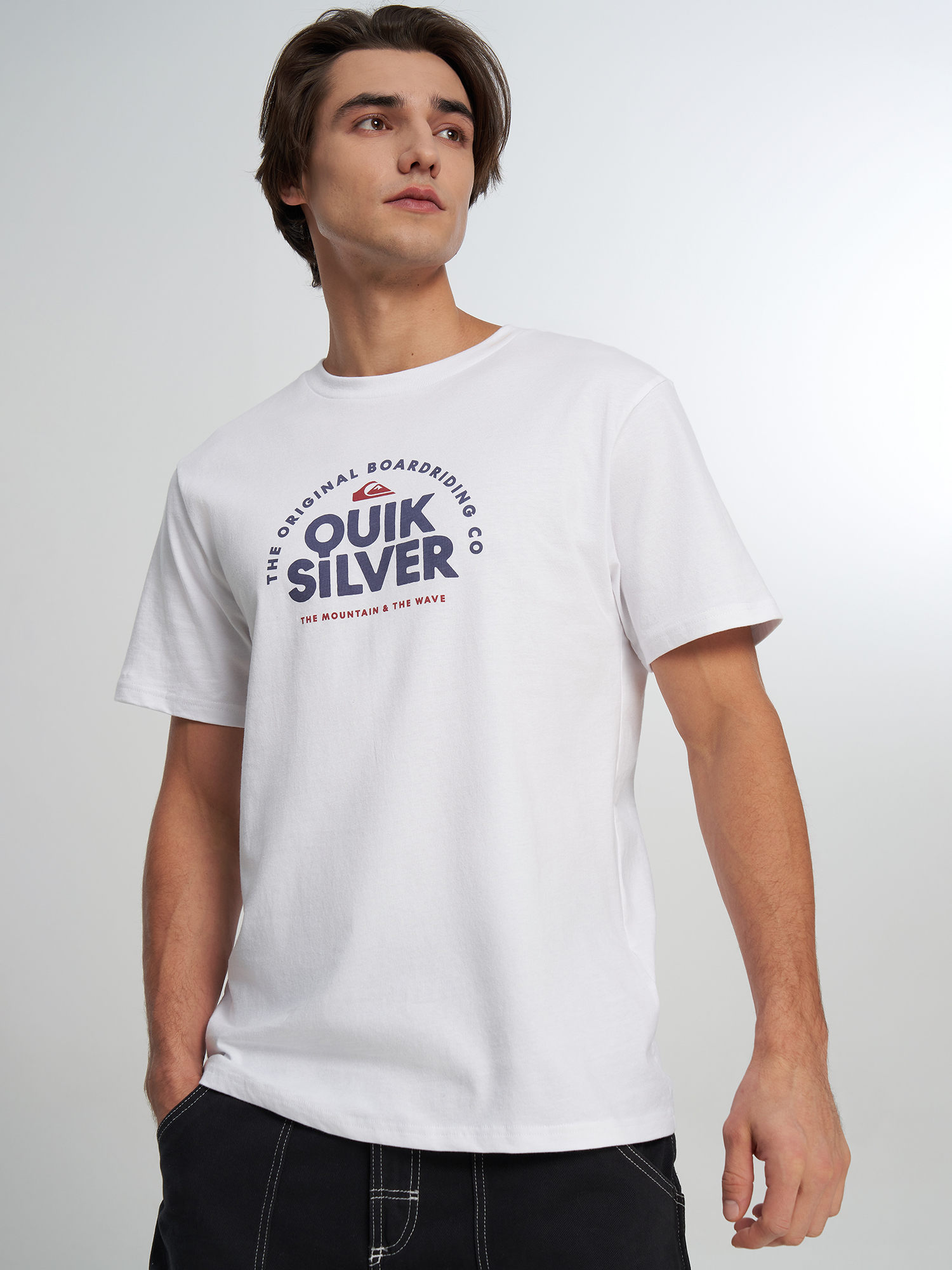 

Футболка мужская Quiksilver Fundamental Ride, Белый