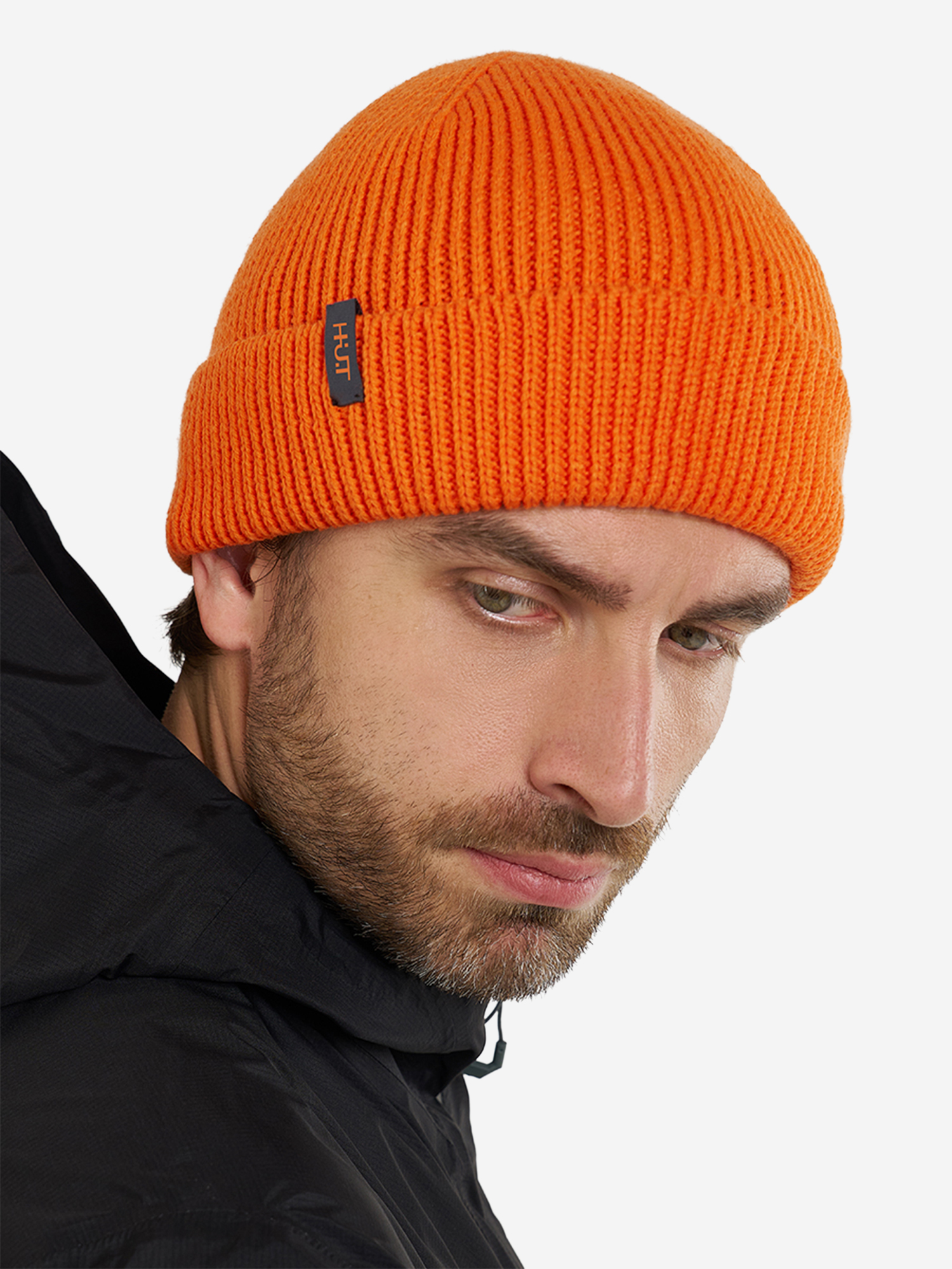 Изображение товара Шапка HUT TILLER мужская оранжевая, Оранжевый