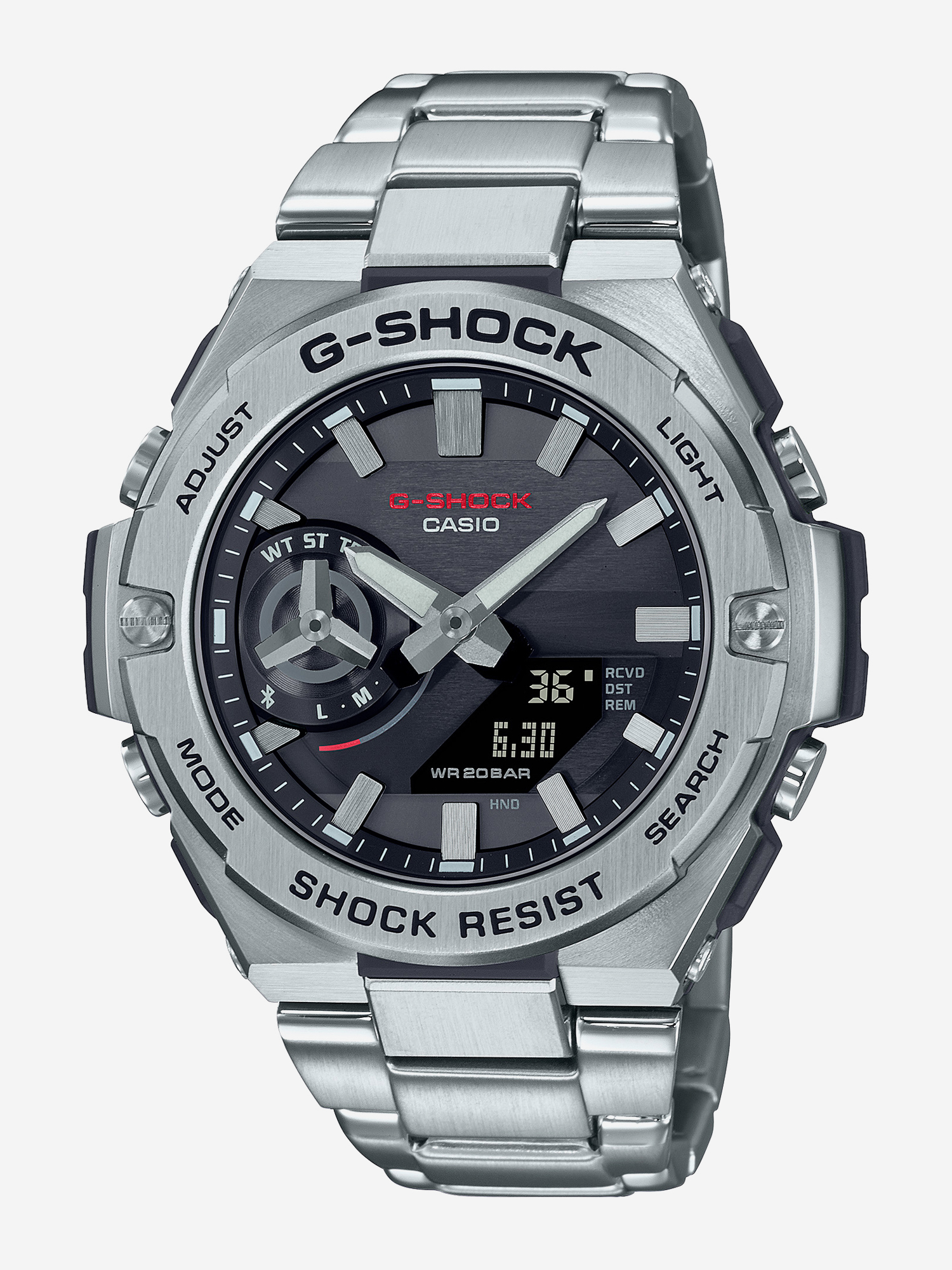 Спортивные часы Наручные часы Casio G-Shock GST-B500D-1A, Серый