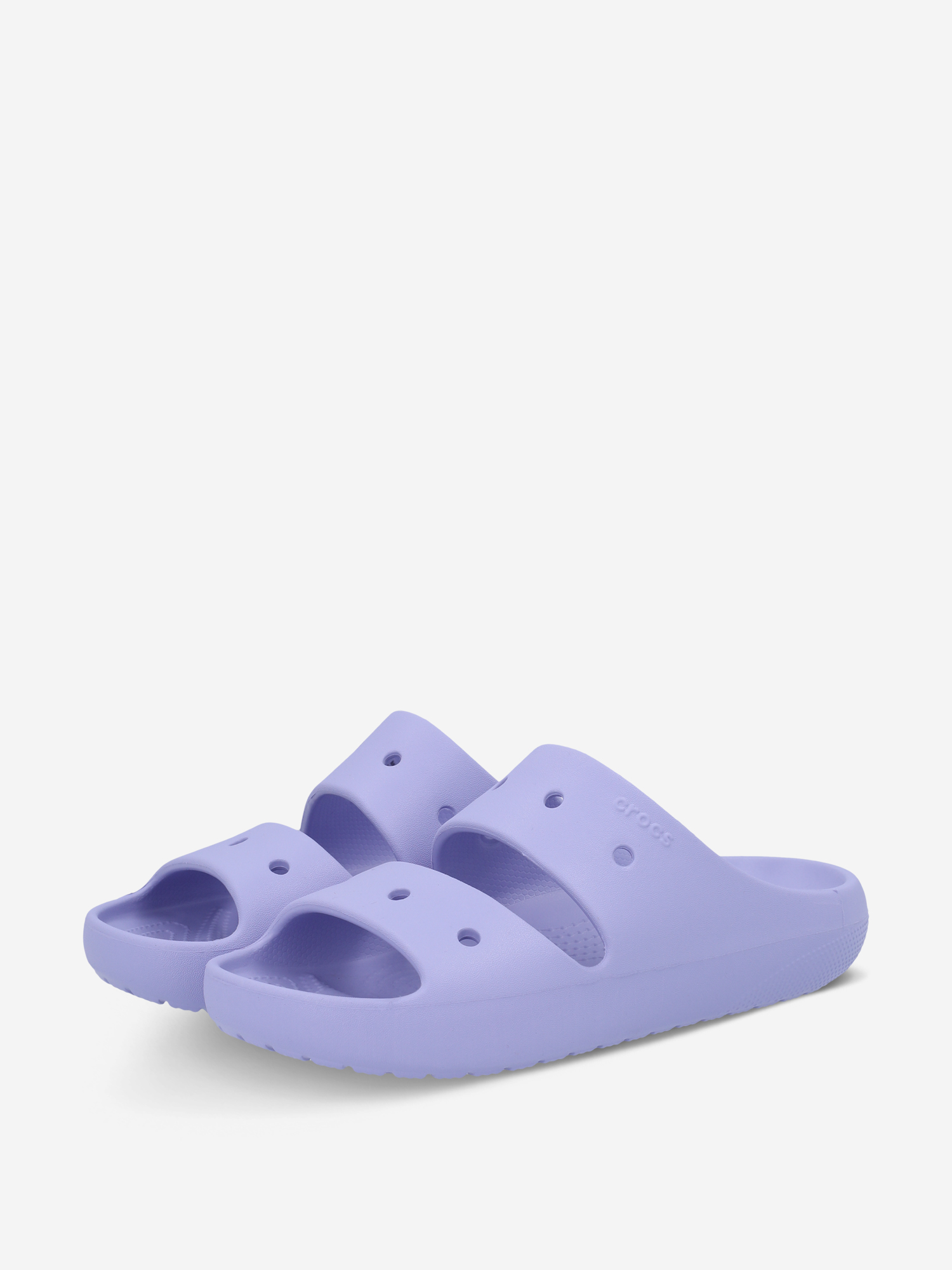 фото Шлепанцы женские crocs classic v2, фиолетовый