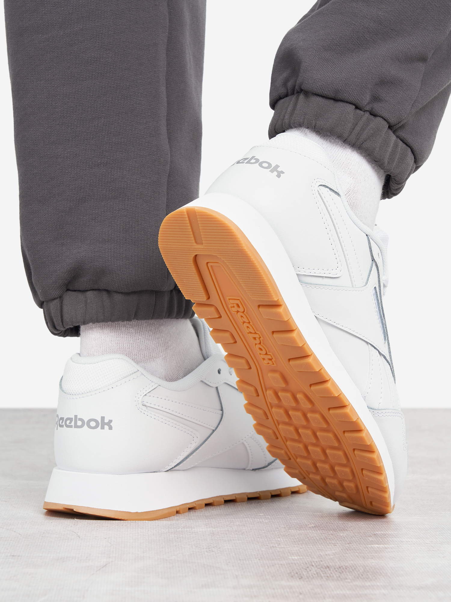 фото Кроссовки женские reebok glide, белый